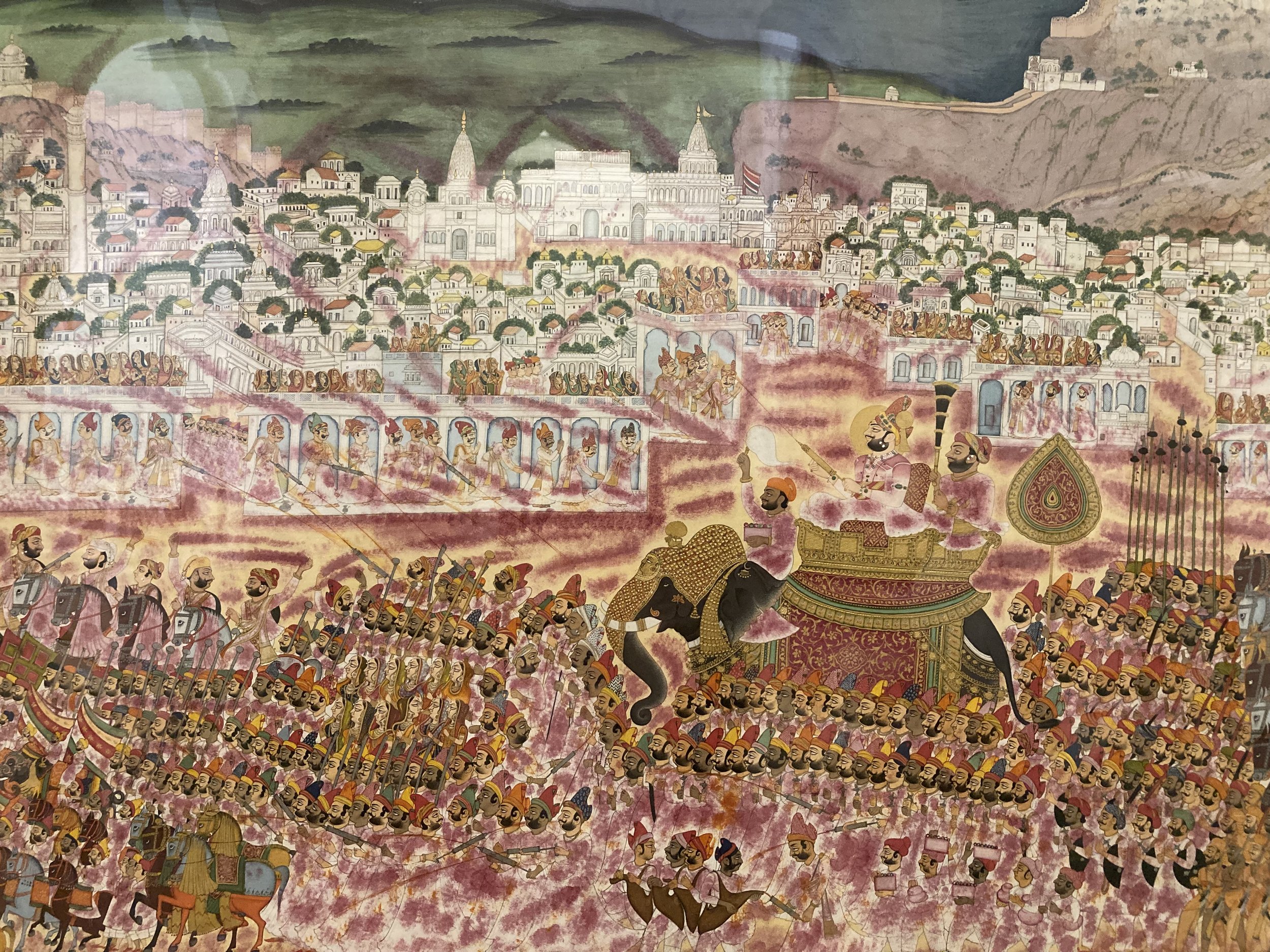 Mughal miniature painting, Rajasthan India