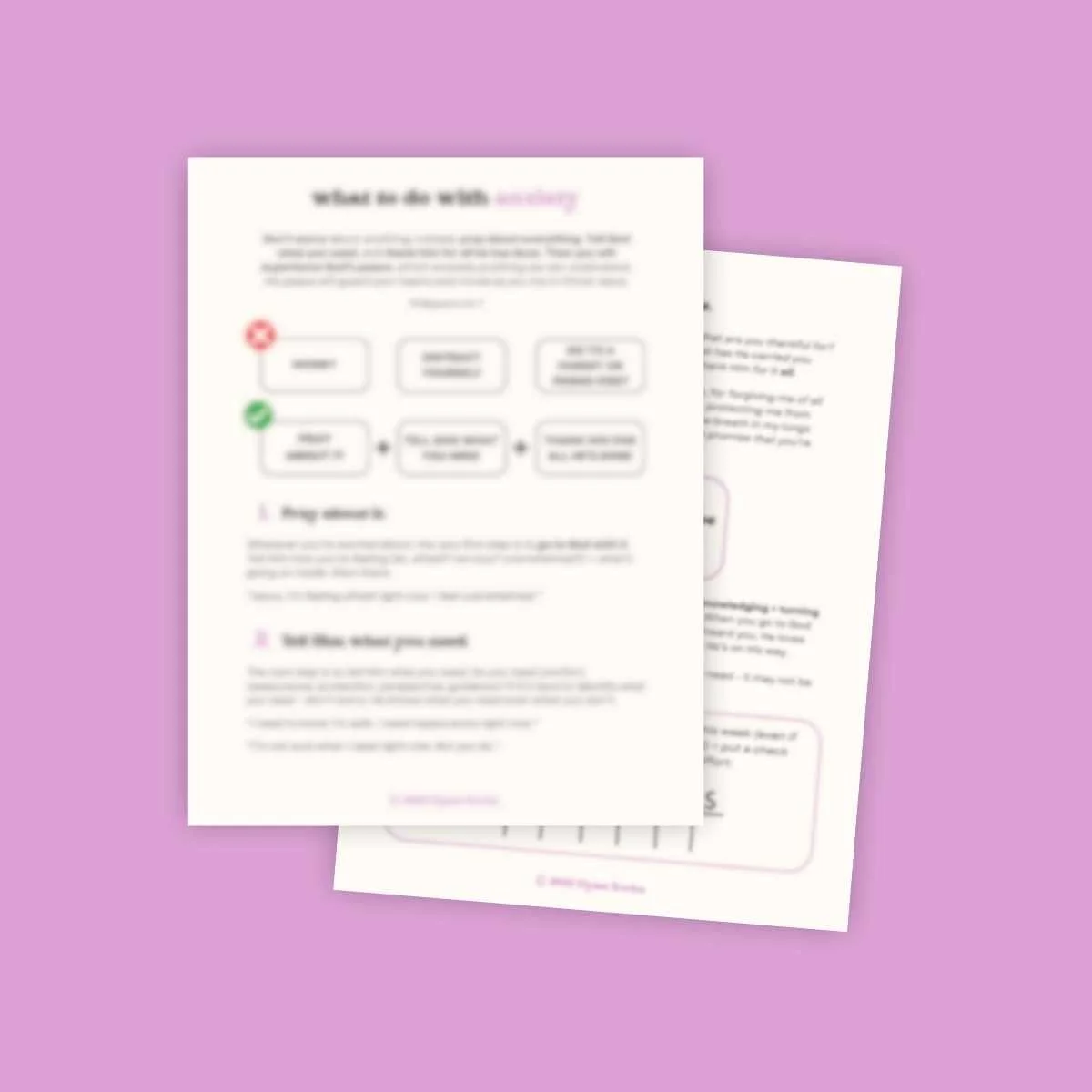 what to do with anxiety (phillippians 4:6-7)