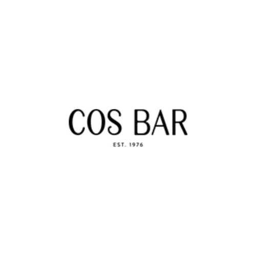 Logo for COS Bar with text 'EST. 1976'.