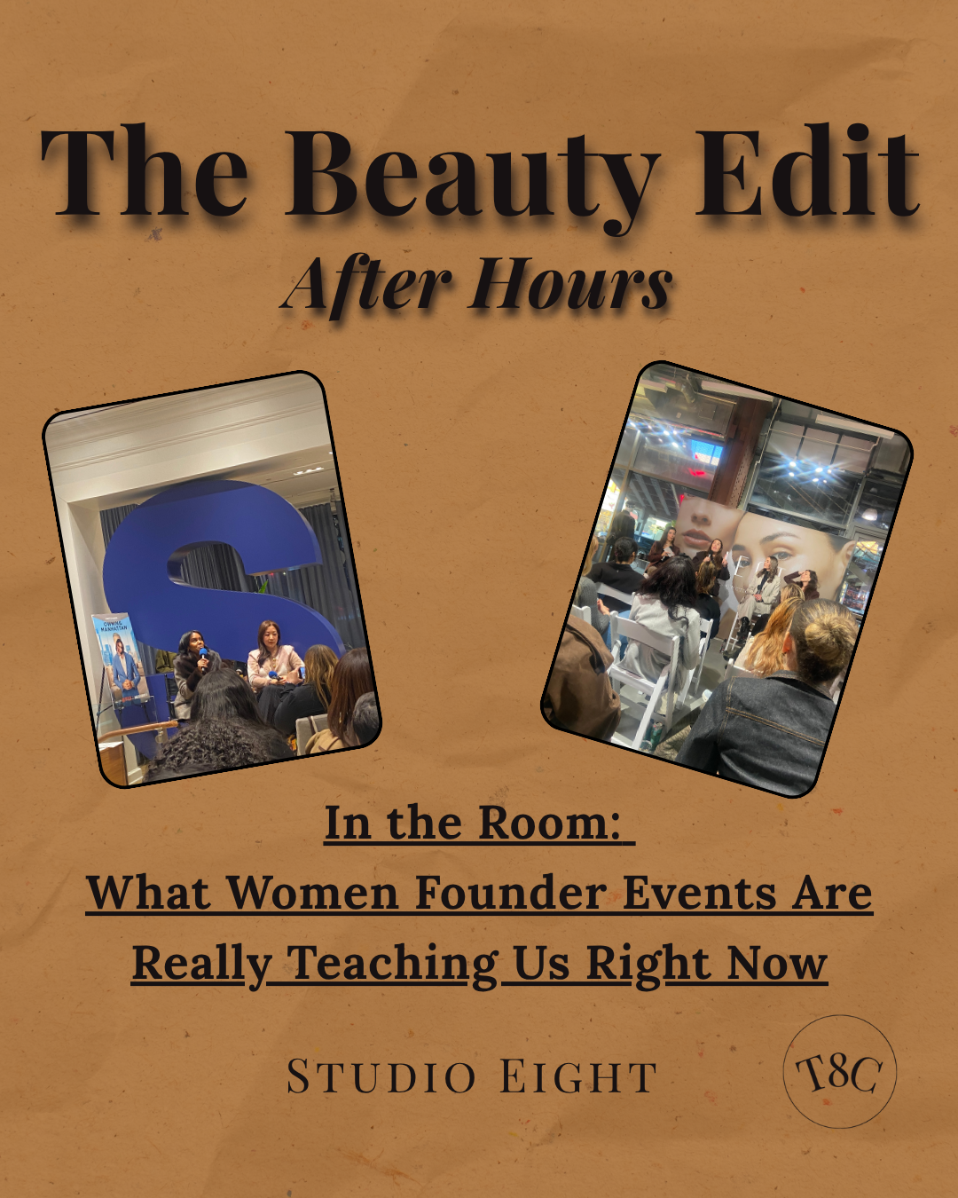 In the Room: What Women Founder Events Are Really Teaching Us Right Now