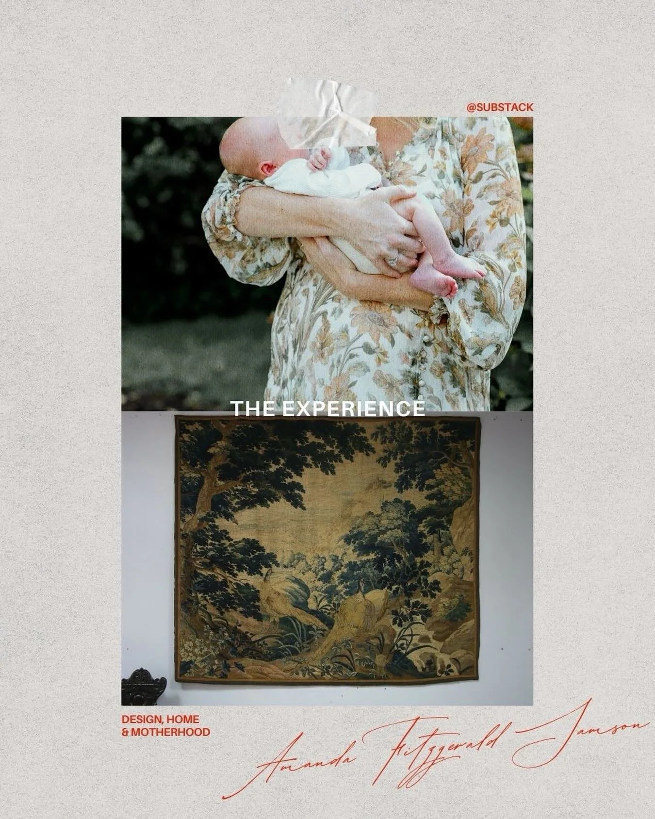 Welcome to The Experience&mdash;a diary of my musings on all things design, home, and motherhood ✨