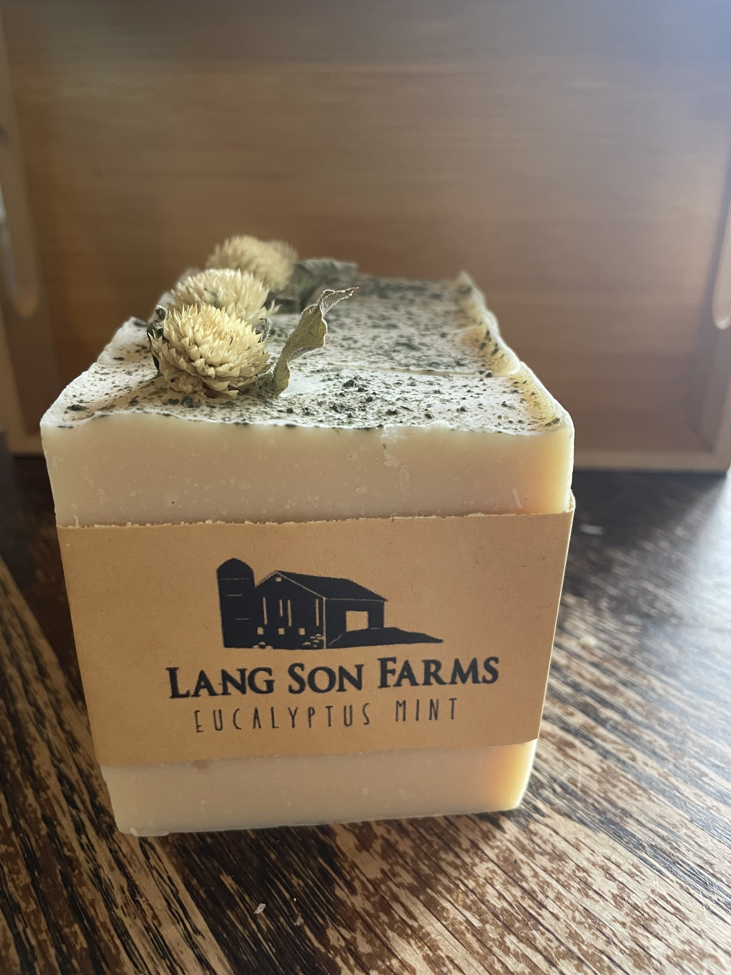 LangSon Farms' Eucalyptus Mint Soap