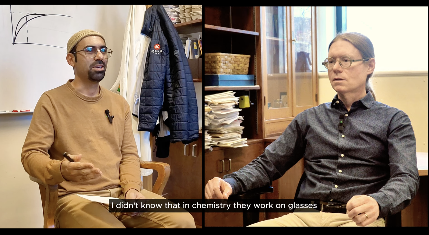 Kroeker talks glass, jazz and potatoes on Youtube