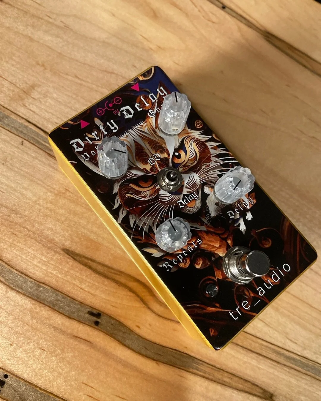 The Dirty Delay. Switchable between overdrive, delay, or both.