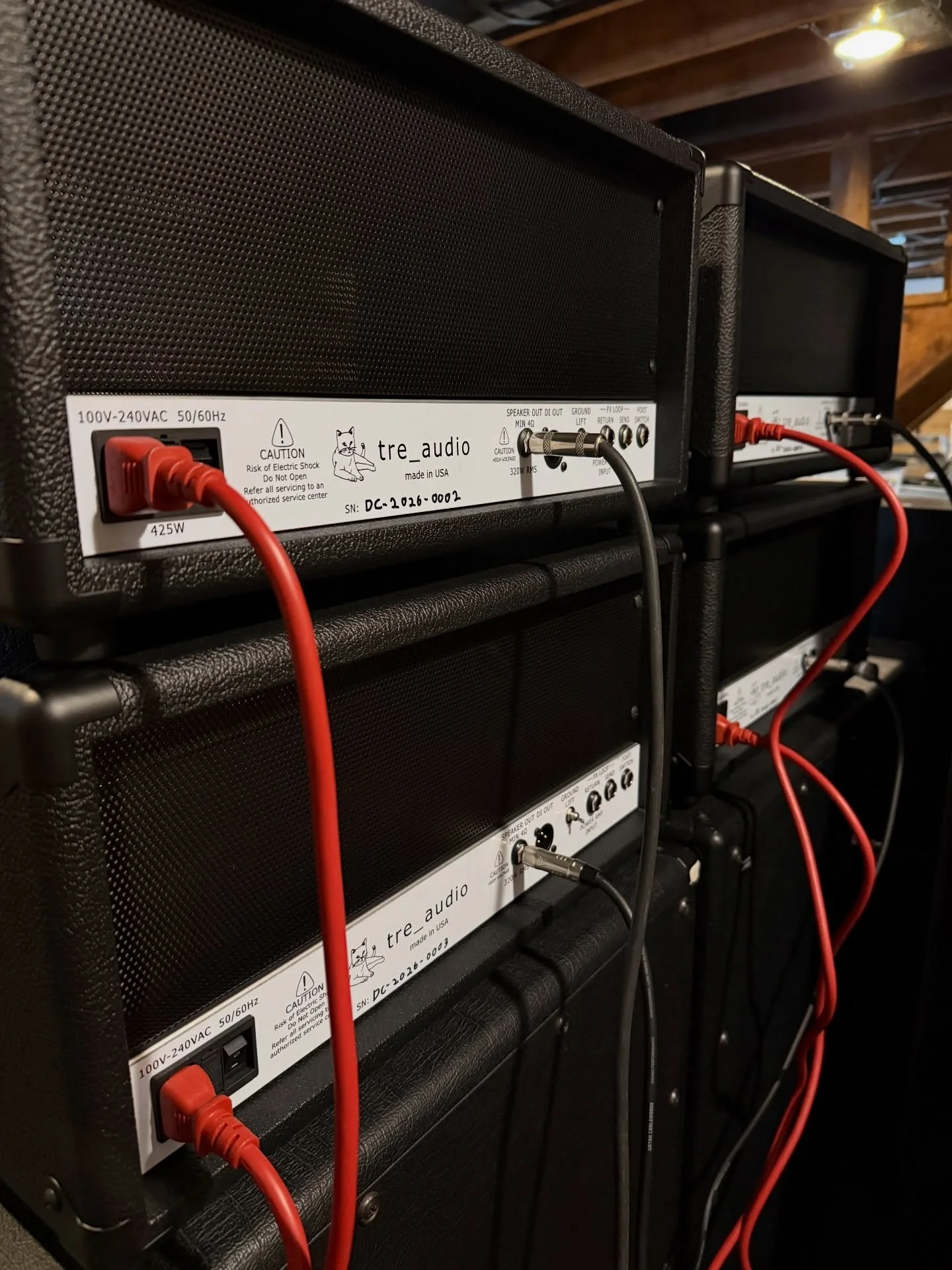The first four Devil&rsquo;s Claw 300W&rsquo;s are fully tested and ready to melt faces. They sound so nasty. Even though the 300W power amp is super clean, I&rsquo;ve designed a clipping circuit between the pre-amp and the power amp that makes the a