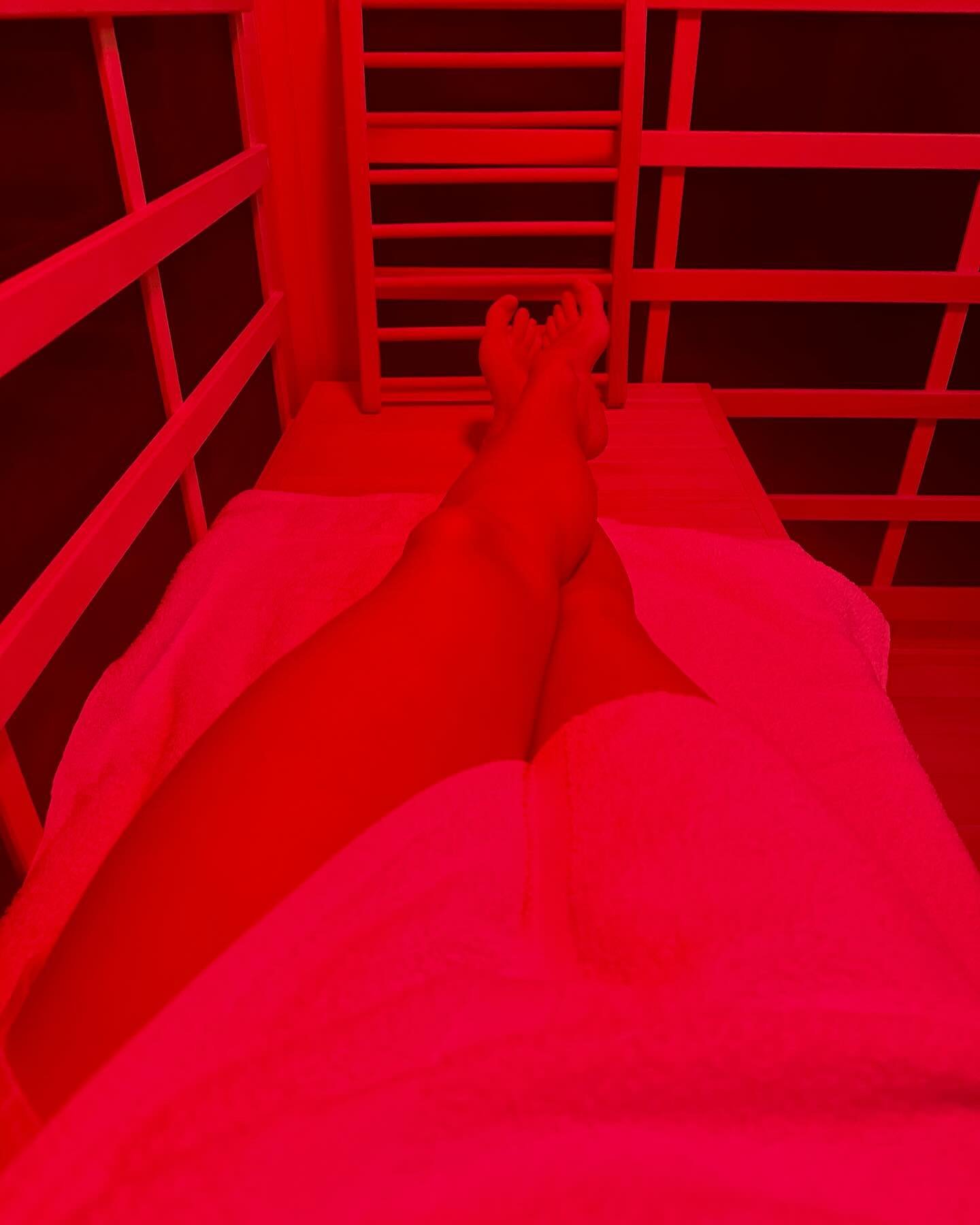 Book a INFRARED SAUNA or TUNE appointment tonight. We are Open till 6 pm.