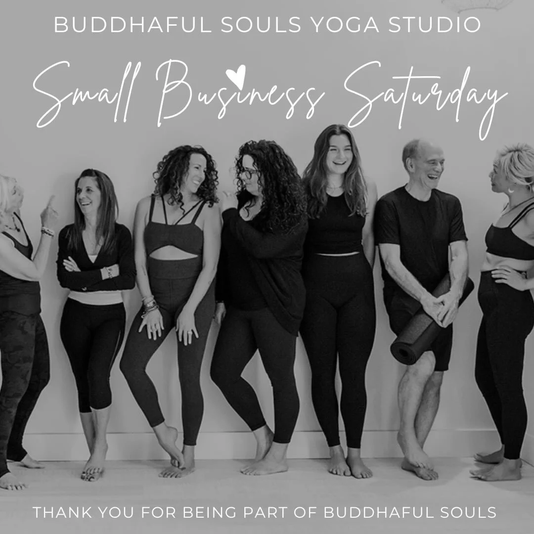 🤍Happy Small Business Saturday🤍

Almost seventeen years in, I&rsquo;m still humbled every single day by what this little yoga studio has become. These 17 years have taught me that small business isn&rsquo;t easy, but it is the most meaningful work 
