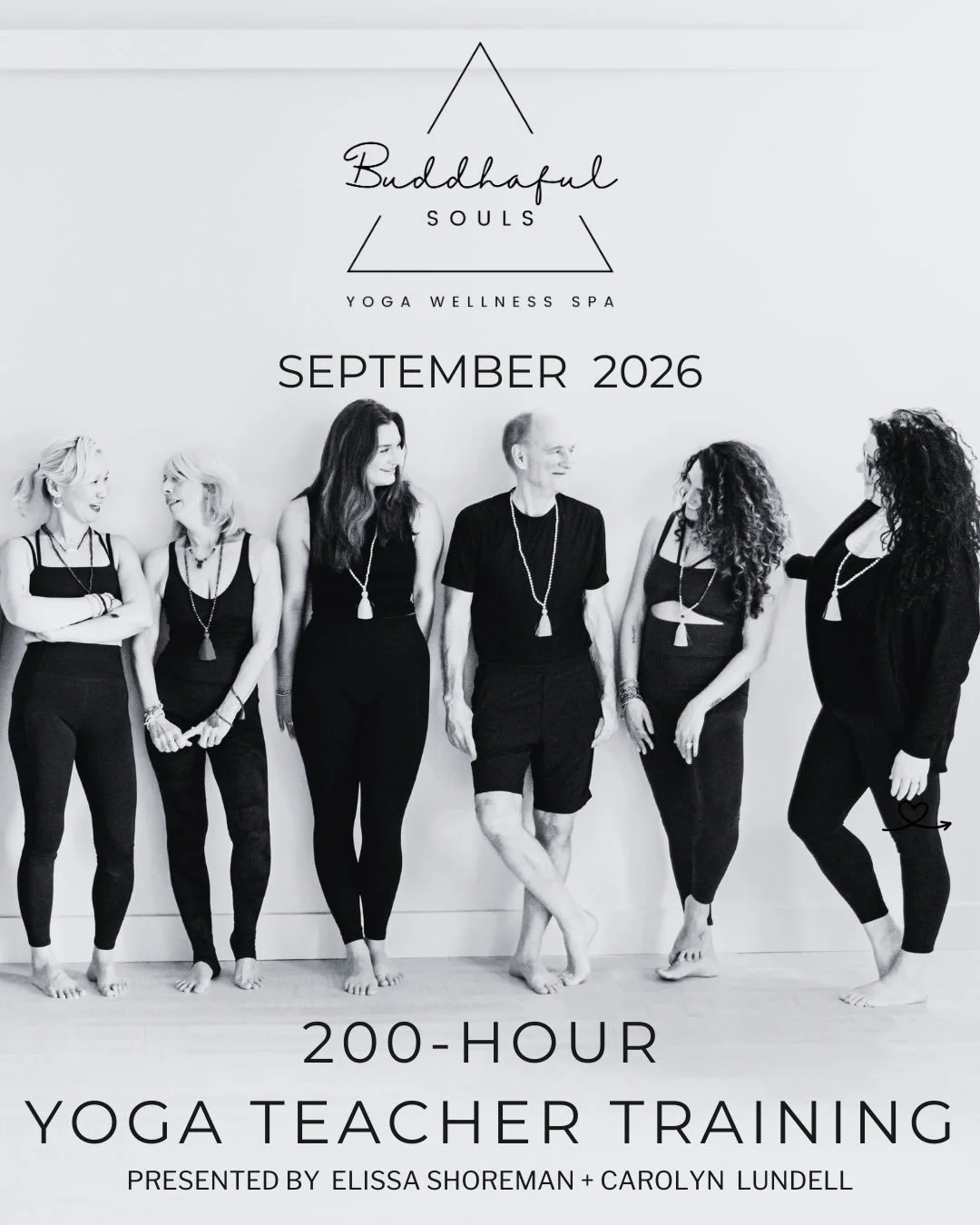 There is something really special that happens when a group of people come together with open hearts and a shared love for the practice.

Our 200 Hour Yoga Teacher Training at Buddhaful Souls is more than learning how to teach yoga. It is an invitati