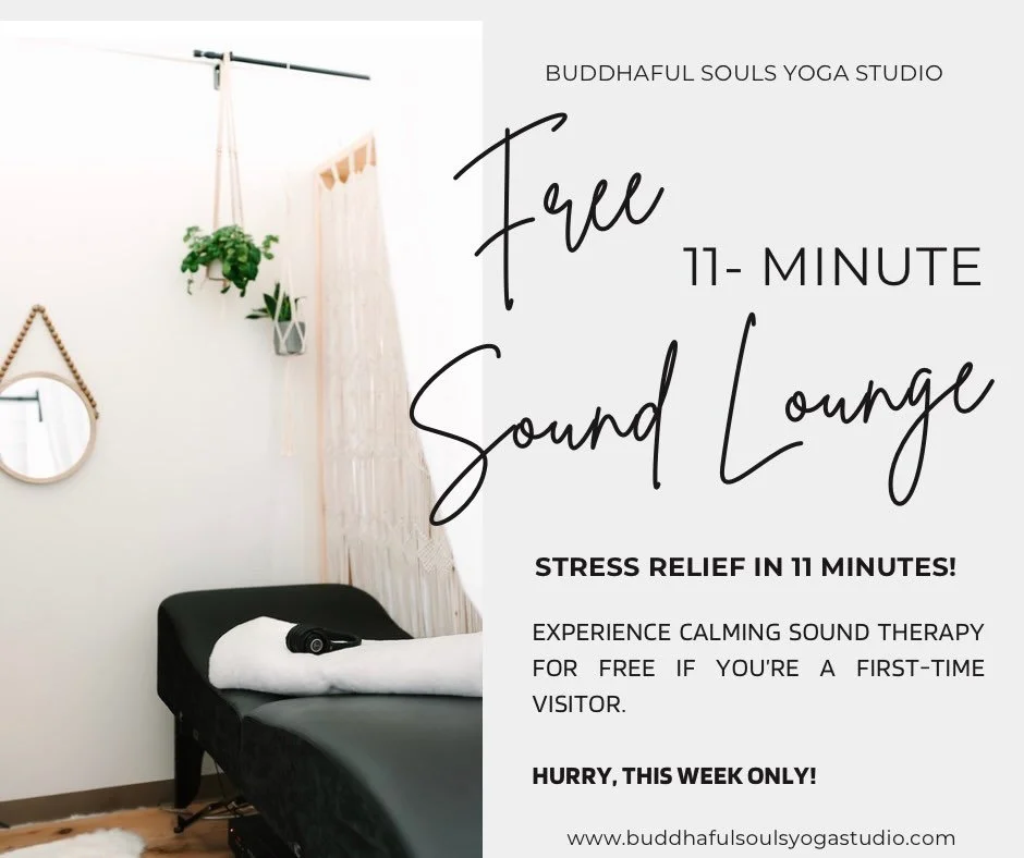 I know so many of you have been feeling stressed, overwhelmed, or just in need of a moment to yourself. To help, I&rsquo;d love to offer first-time visitors a free 11-minute Sound Lounge session.

The Sound Lounge is more than just a bedwith vibratio