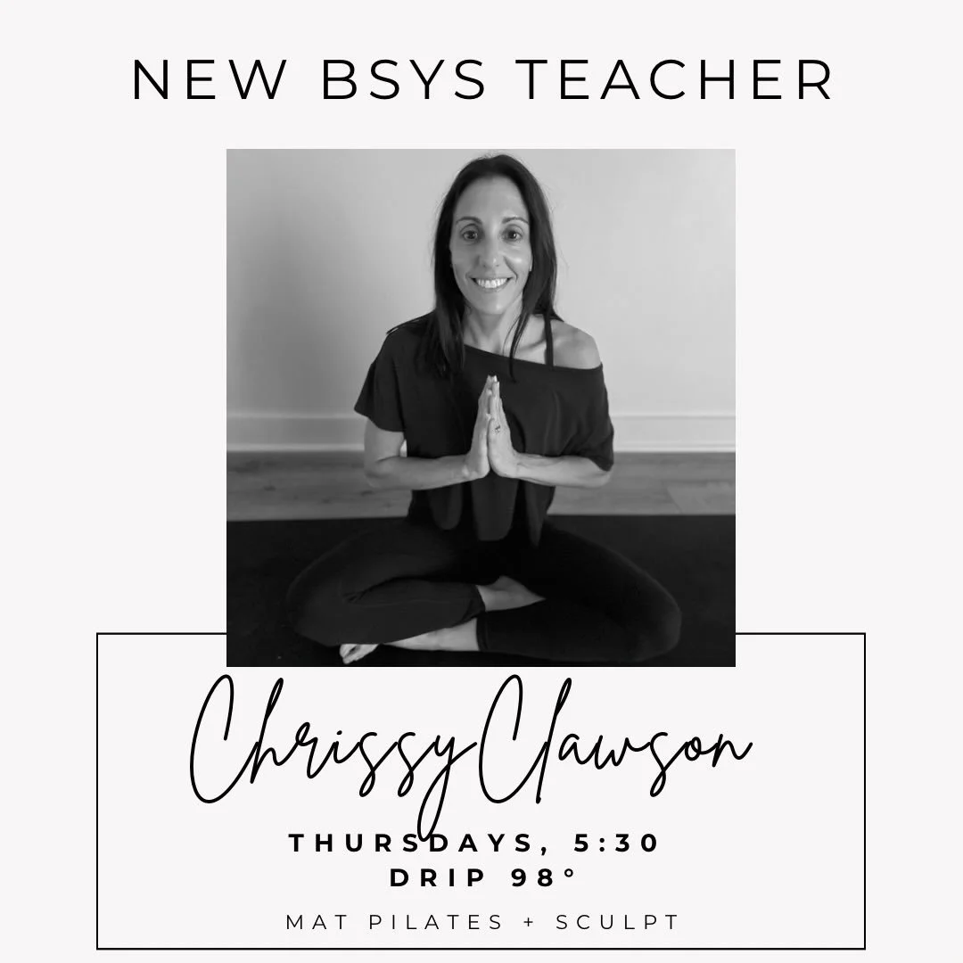 Please welcome our newest teacher, Chrissy, to our Buddhaful Souls community. 

Chrissy is a certified group fitness and Power Pilates instructor with over 12 years of experience. She believes movement is just as important for the mind as it is for t