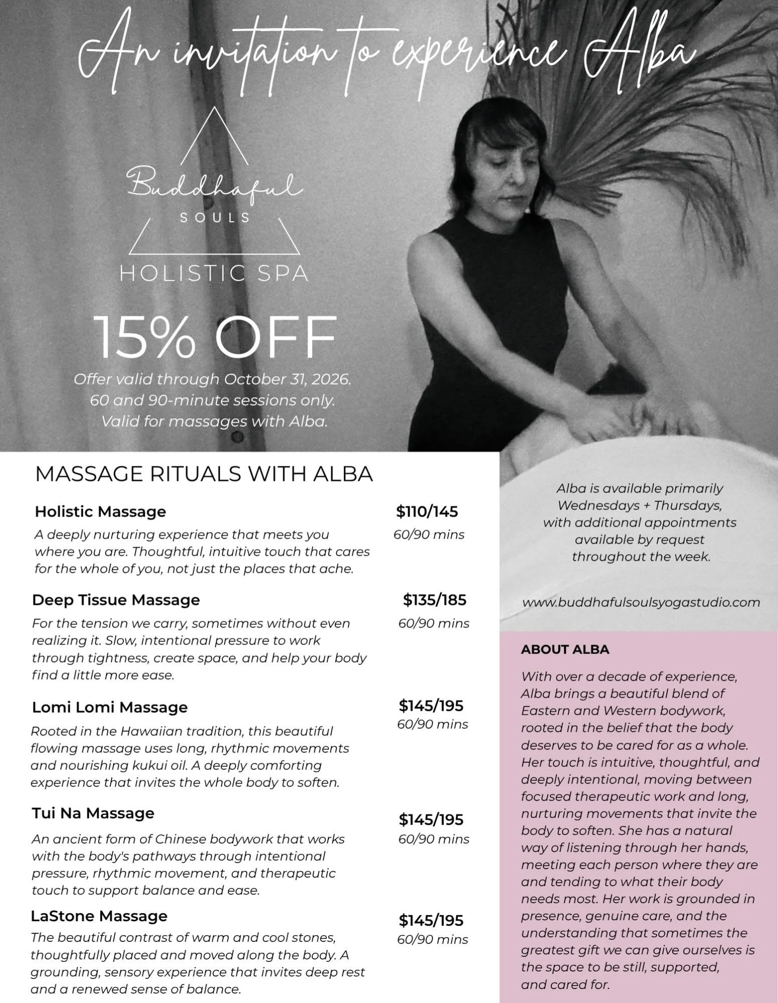 Just mention this add in the notes when you book your appointment!