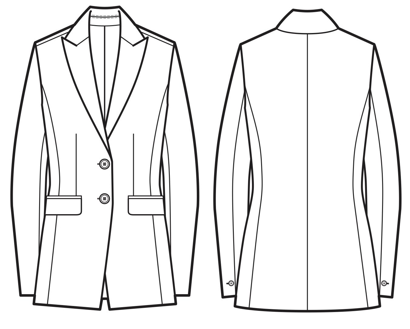 HOURGLASS CUTAWAY BLAZER.jpg