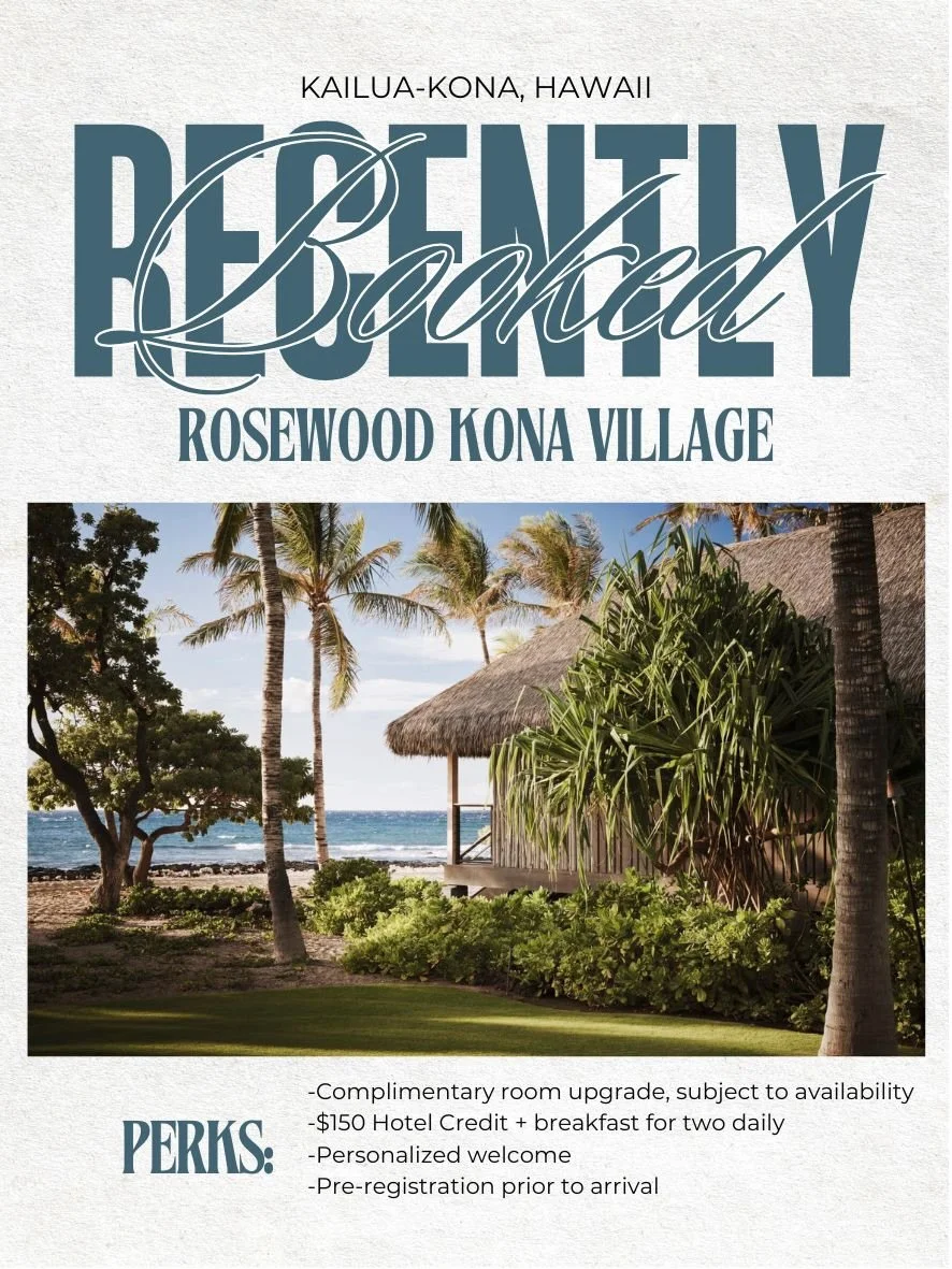 ⭐️⭐️⭐️⭐️⭐️ | 🗝️🗝️🗝️

Aloha, @konavillagerosewood - thank you for your hospitality 🛎️

Spanning 81 acres of stunning geologic landscape and richness, Rosewood Kona Village debuted in 2023 and draws inspiration from the history of the site. local c
