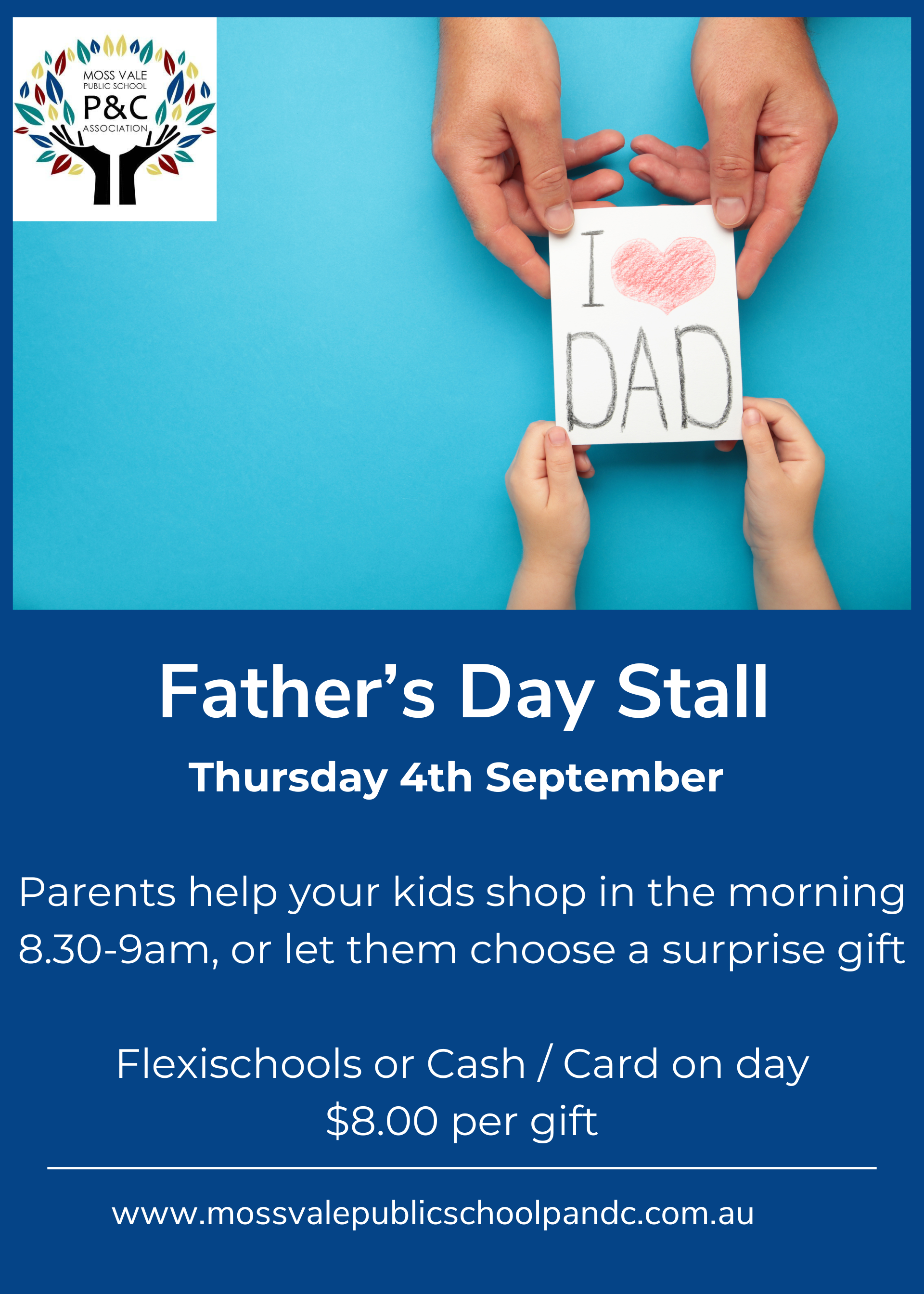 Father's Day Stall — Moss Vale Public School P & C — free download