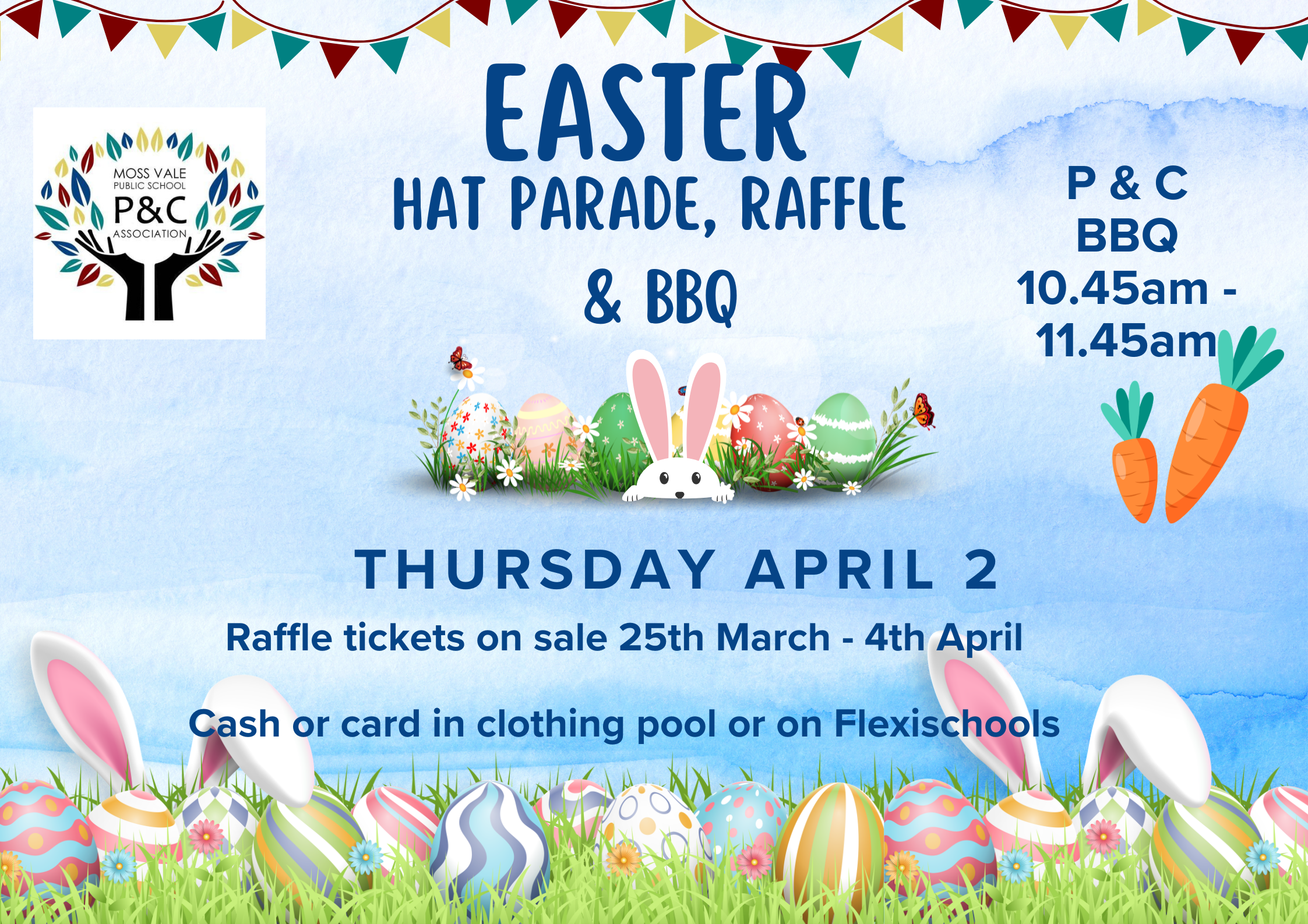 Easter Hat Parade &amp; Cross Country BBQ