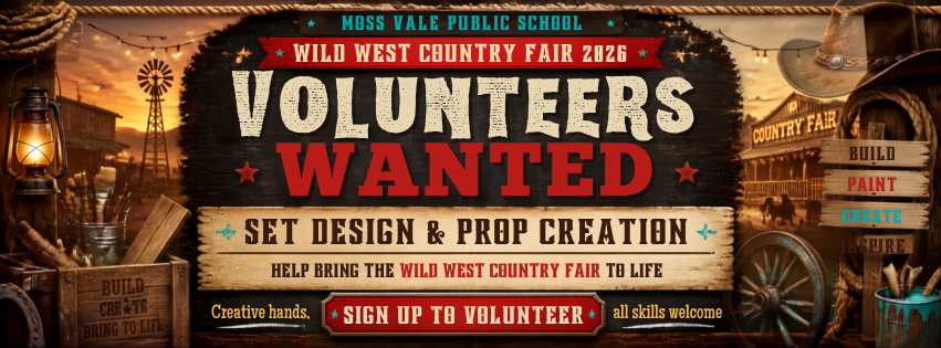 Click here to volunteer and sign up for our design and prop creation