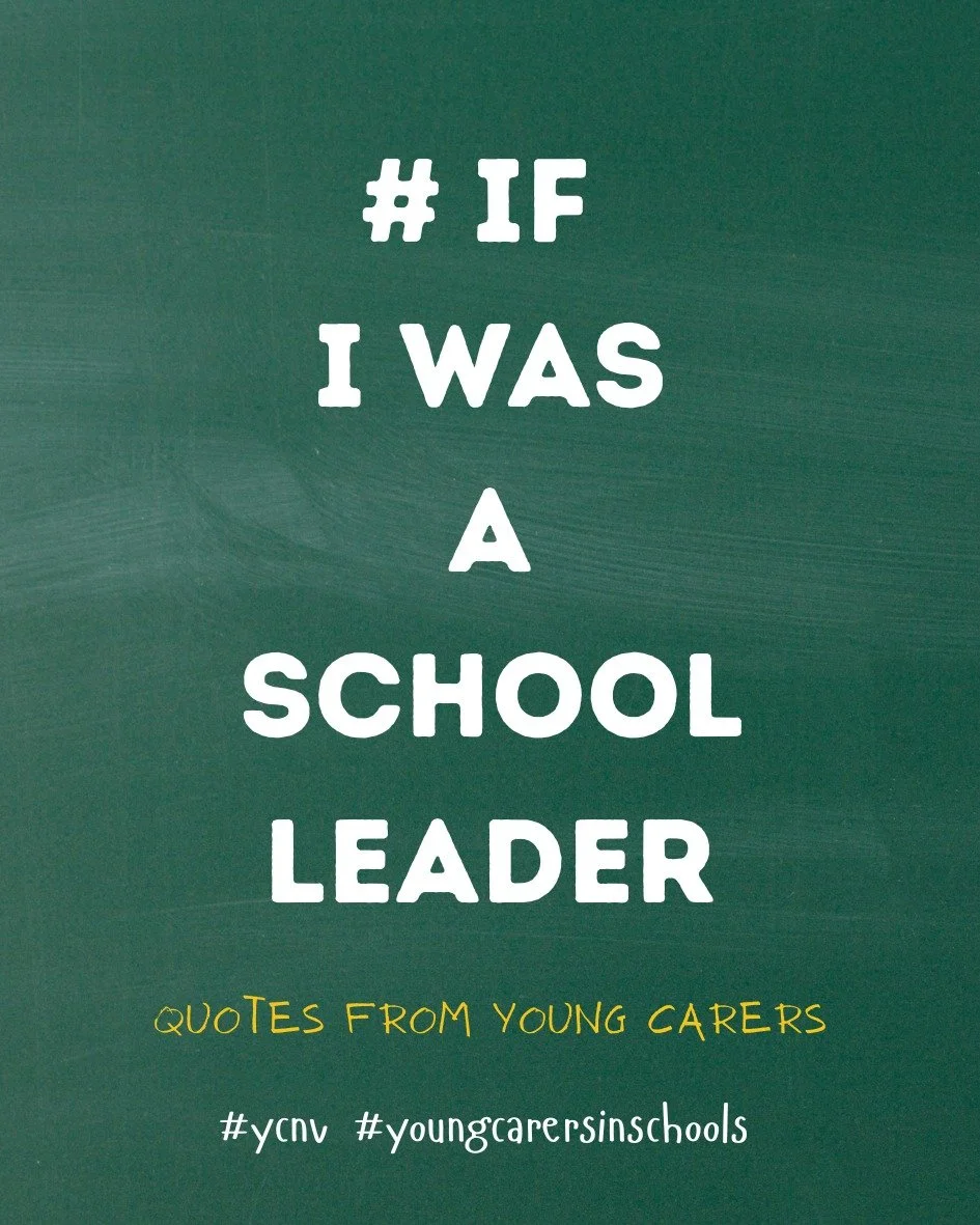 We have created this #ifIwasaschoolleader series as part of our education campaign.
Support from schools is vital, show it by LISTENING to young people, and keeping an eye out on our tips.🍀
Check out link in bio or ycnv.org.uk for more school resour