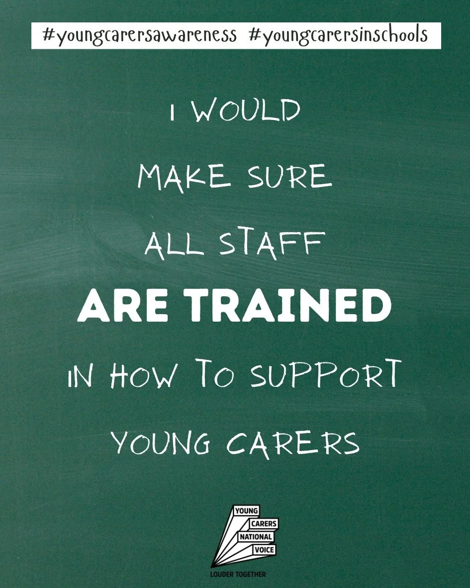 #ifIwasaSchoolLeader ...
🚨We believe young carers awareness training needs to be made mandatory for teachers and staff in education.
Looking for training resources? head to youngcarersinschools.com to find out more
#ycnv #youngcarersinschools #yo