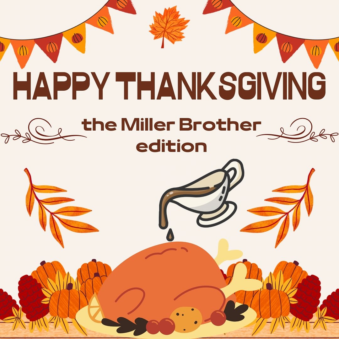 It really is fun making dirty holiday themed book boyfriend graphics for you all. Thank you for following me on this journey, reading my books and loving my Miller boys. 

𝗛𝗮𝗽𝗽𝘆 𝗧𝗵𝗮𝗻𝗸𝘀𝗴𝗶𝘃𝗶𝗻𝗴! 🍗

#TheMillerBrothers #HEA #romancebooks