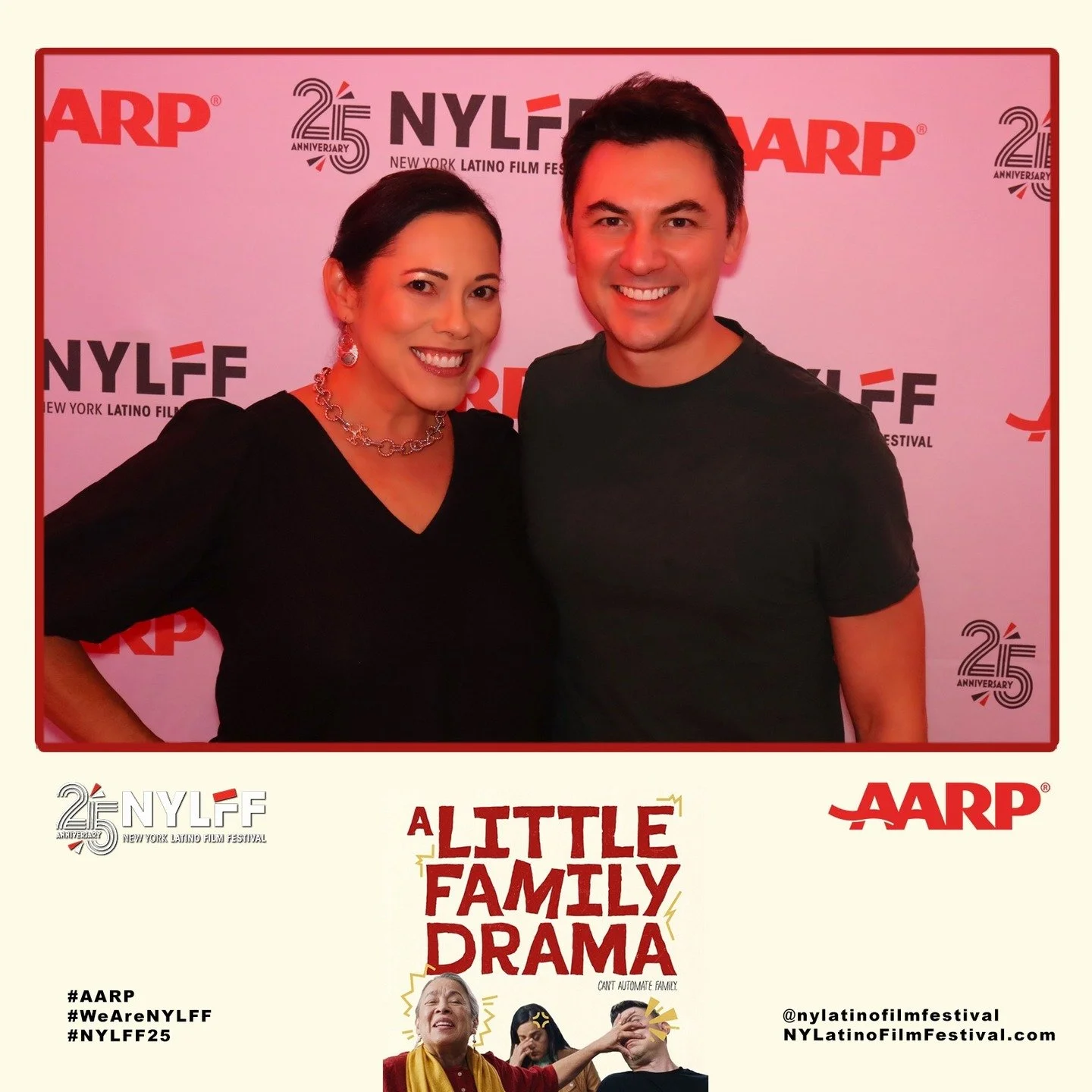 Huge thank you to @aarp for taking &quot;A Little Family Drama&quot; on tour for their &quot;Cinema &amp; Connection&quot; and &quot;Movies for Grownups&quot; programs in partnership with the world-famous @nylatinofilmfestival!

Thank you @aarp and @