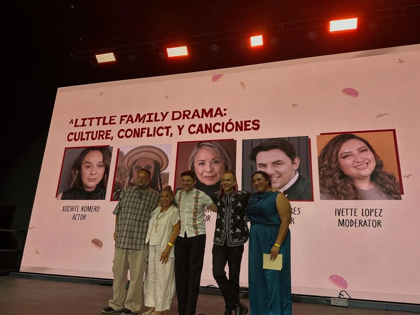 Thank you to @chicanohollywoodfilmfestival for hosting an incredible panel on @alittlefamilydrama which is currently available on @tubi!