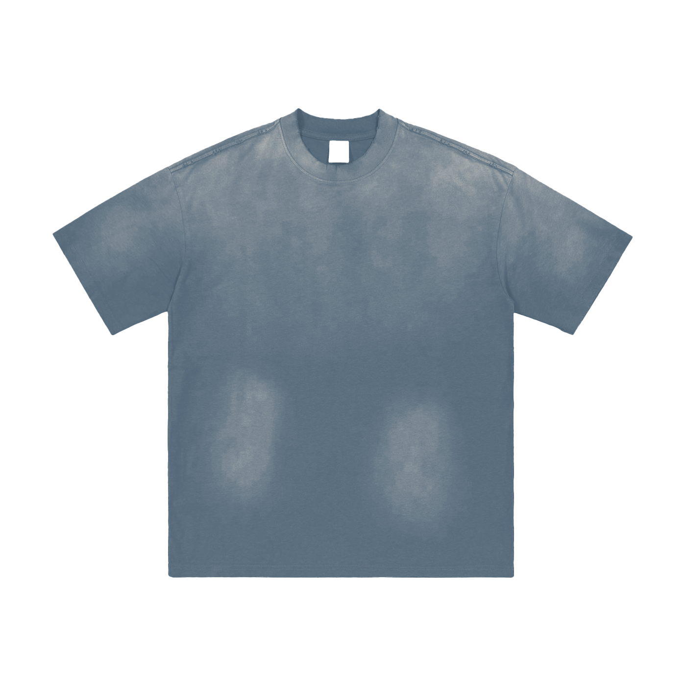 frayed sun fade t-shirt blue front.png