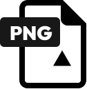 PNG file formats supported