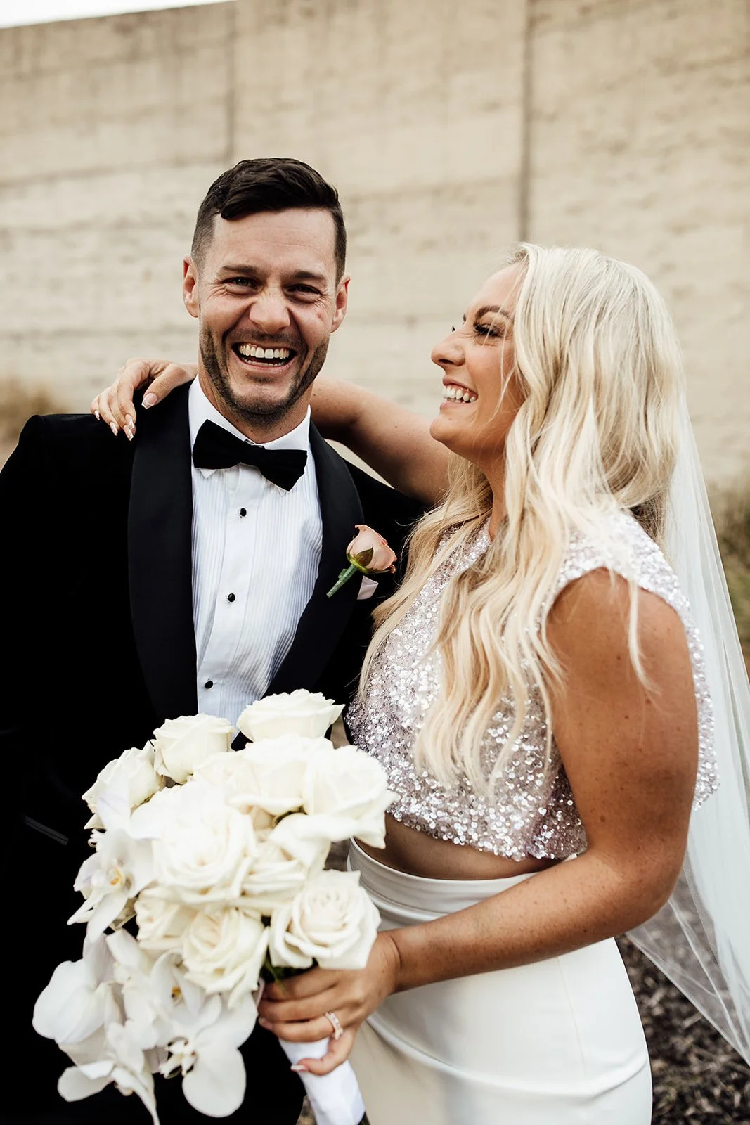 Bride & Groom at Port Phillip Estate Winery