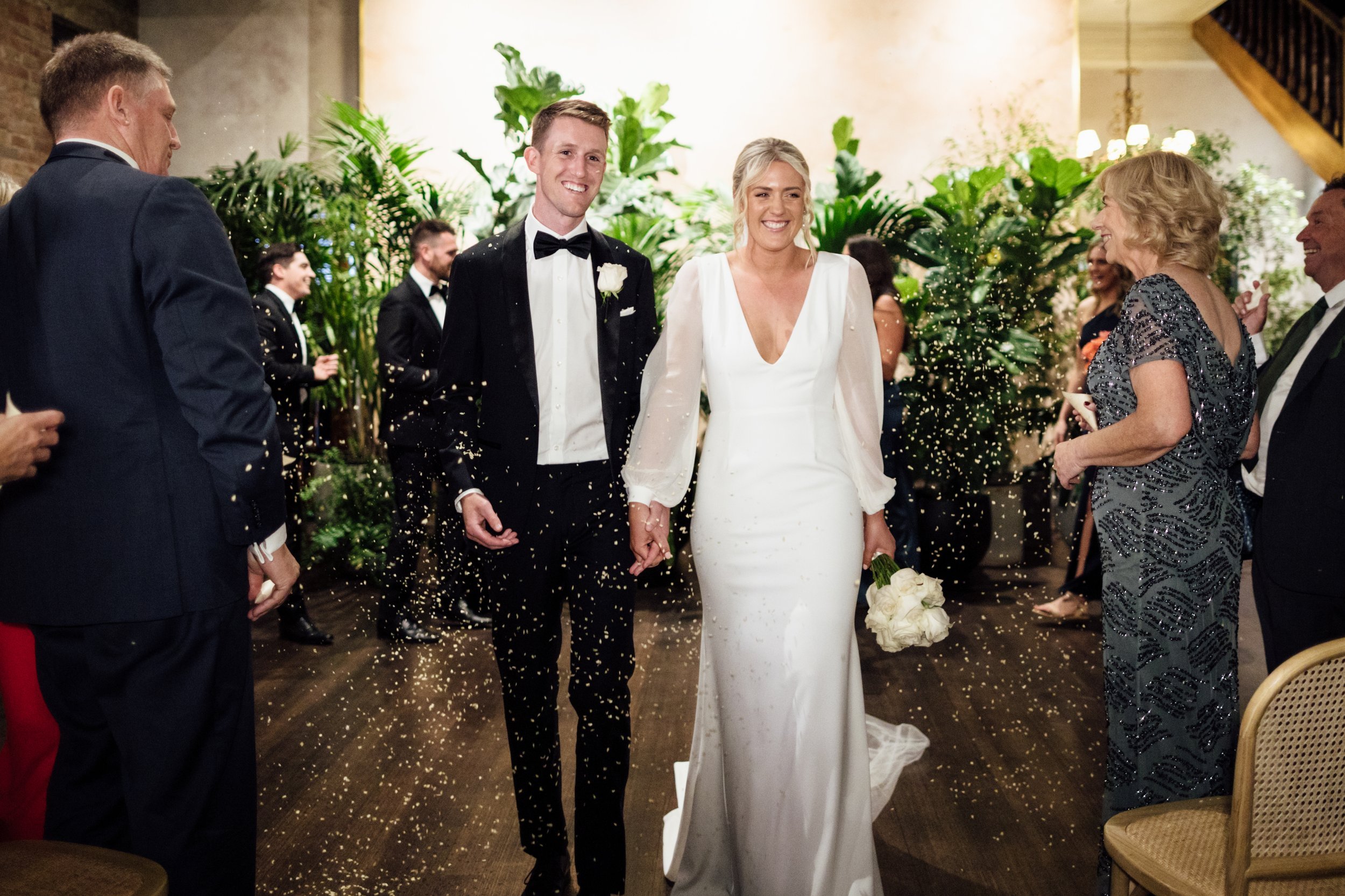 Elisabeth and Liam, Glasshaus Brücke, VIC Wedding