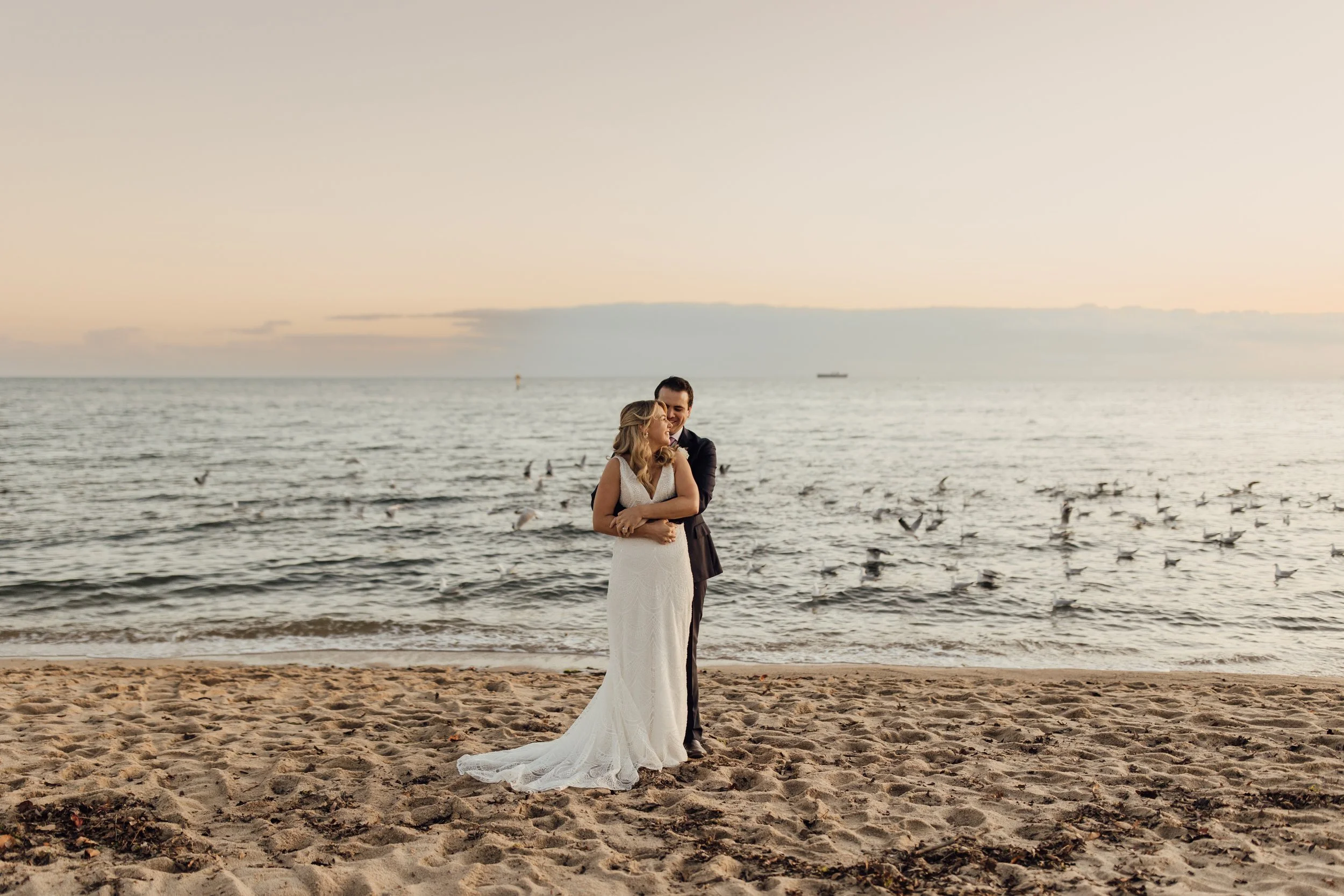 Freya and Simon, Elwood Bathers, VIC Wedding
