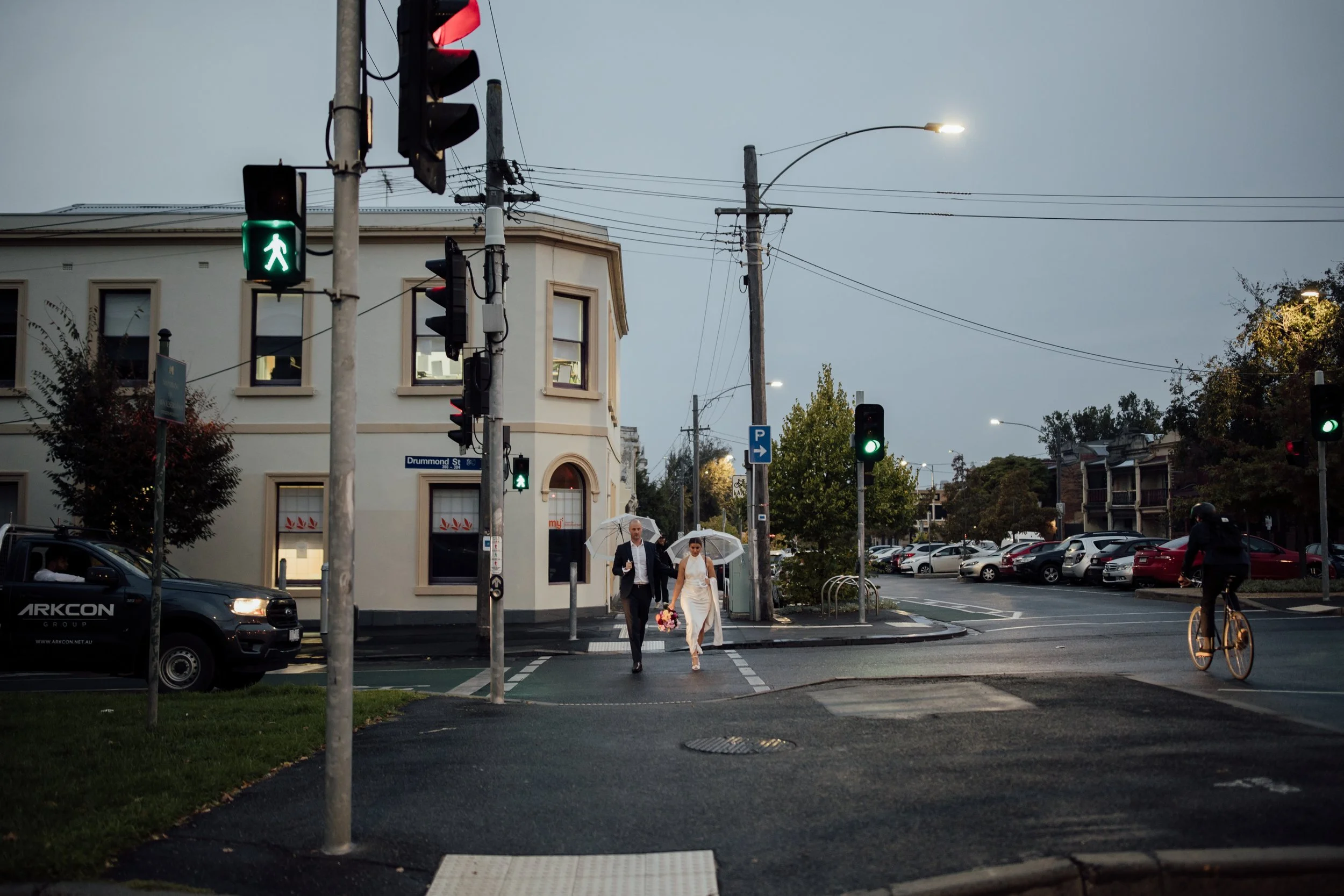 Emma and Sam, The George Ballroom, VIC Wedding