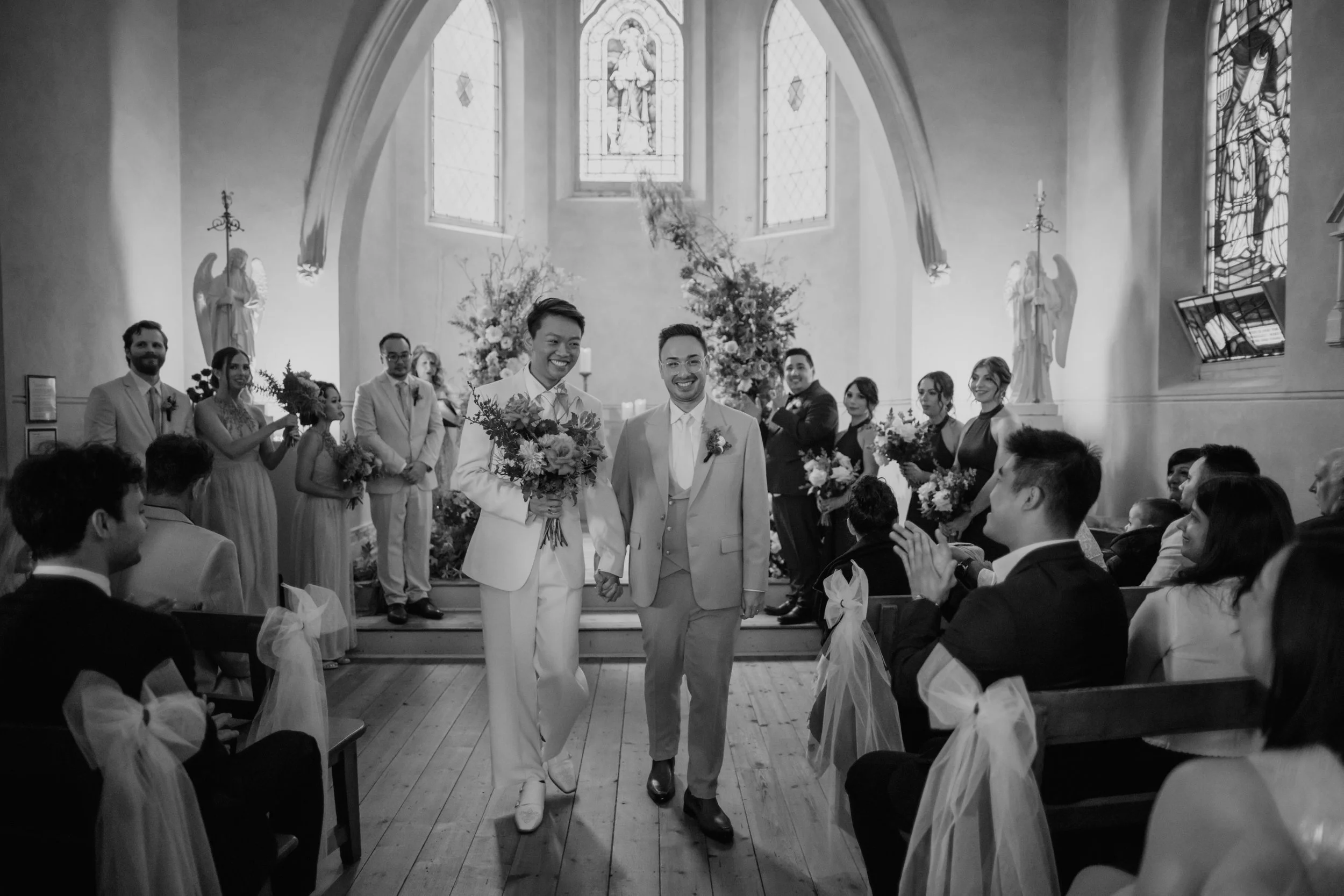Phillip and Luke, The Convent Daylesford, VIC Wedding