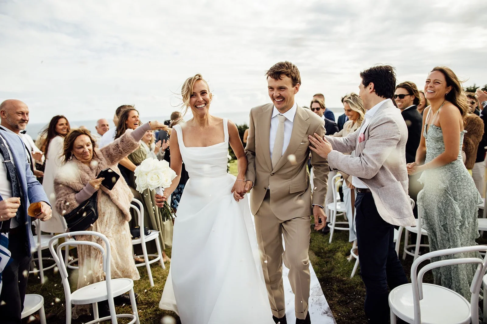 Jen and Sam, San Remo, VIC Wedding