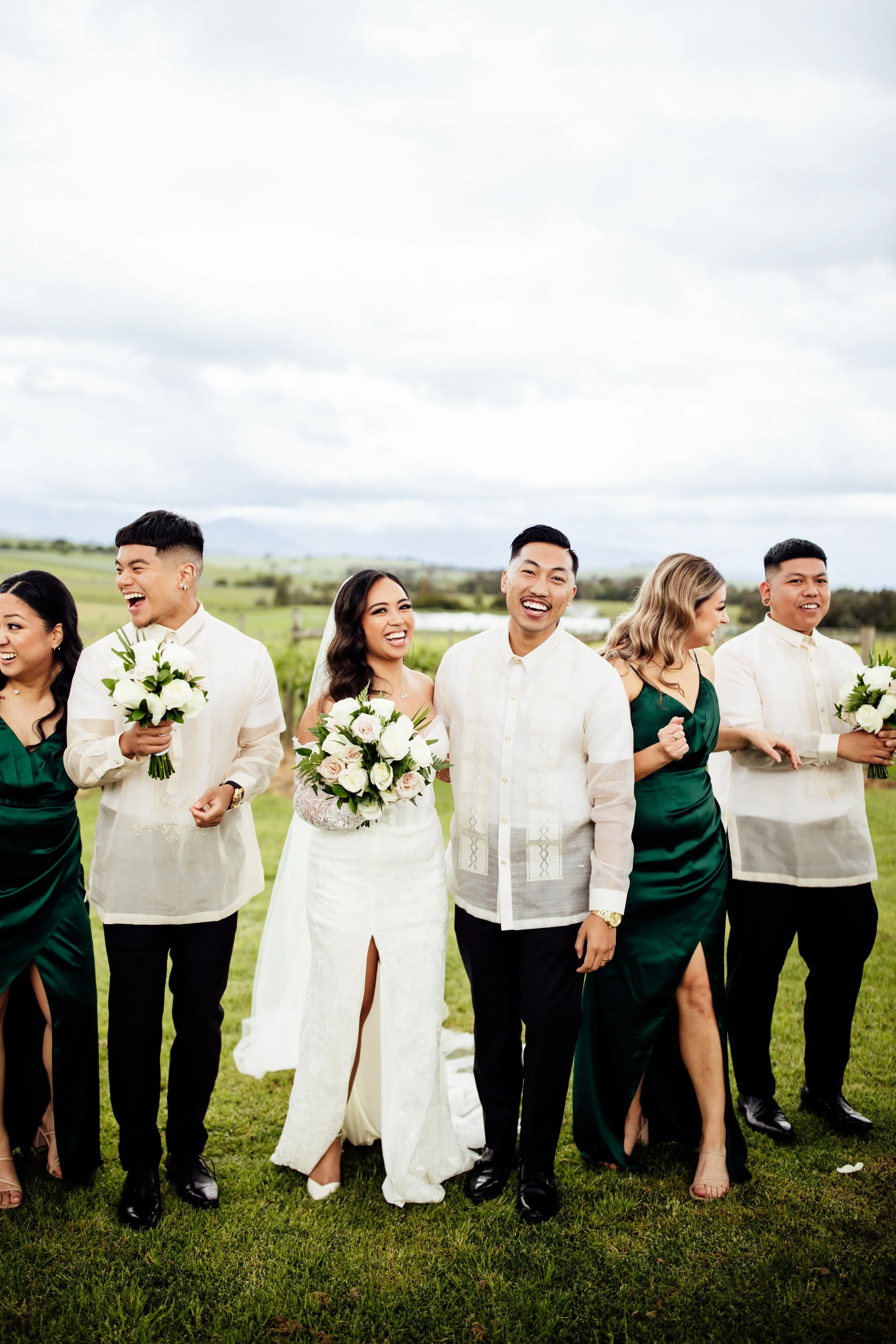 Kim and Levi, Acacia Ridge Winery, VIC Wedding