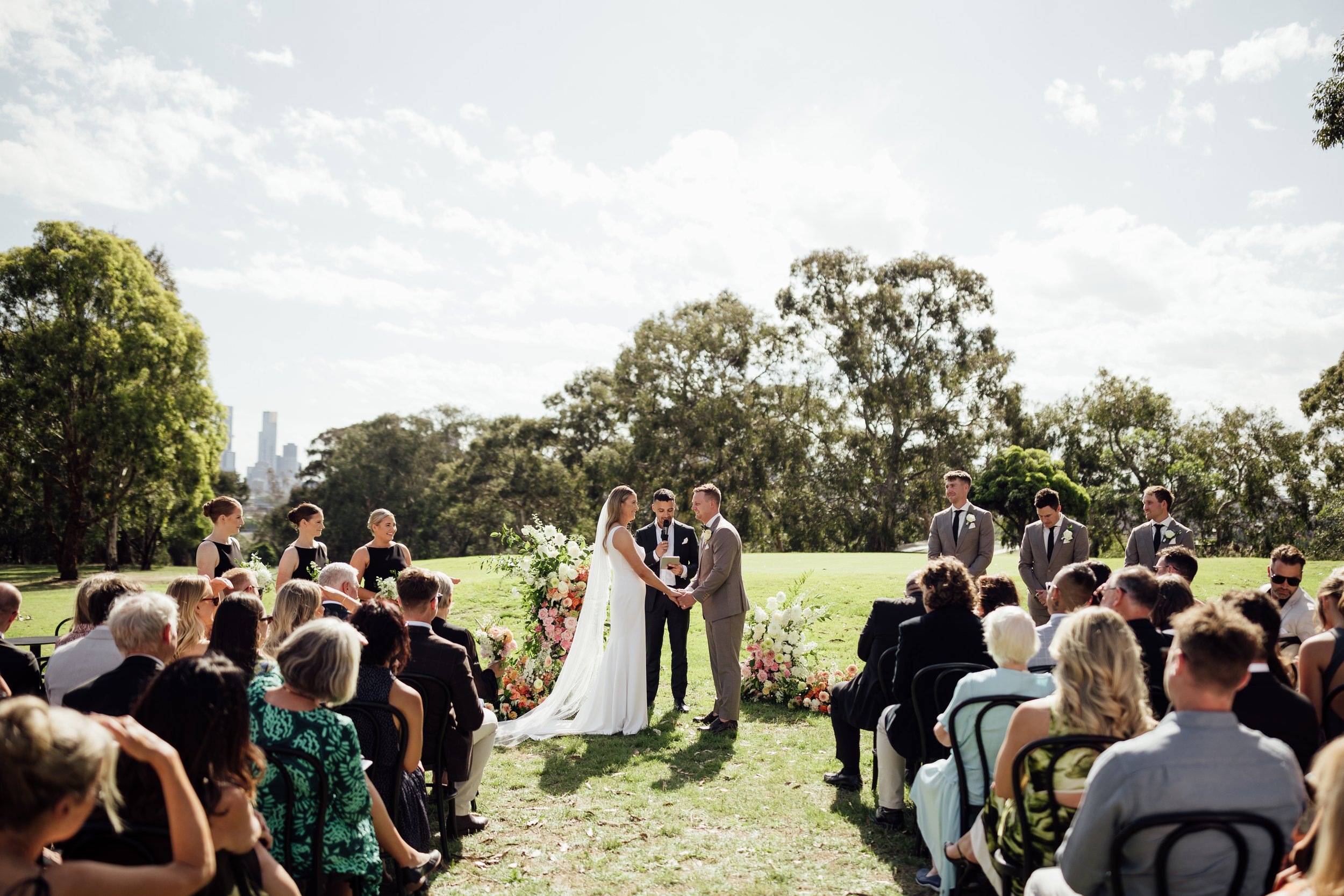 Lucy and George, Studley Grounds, VIC Wedding