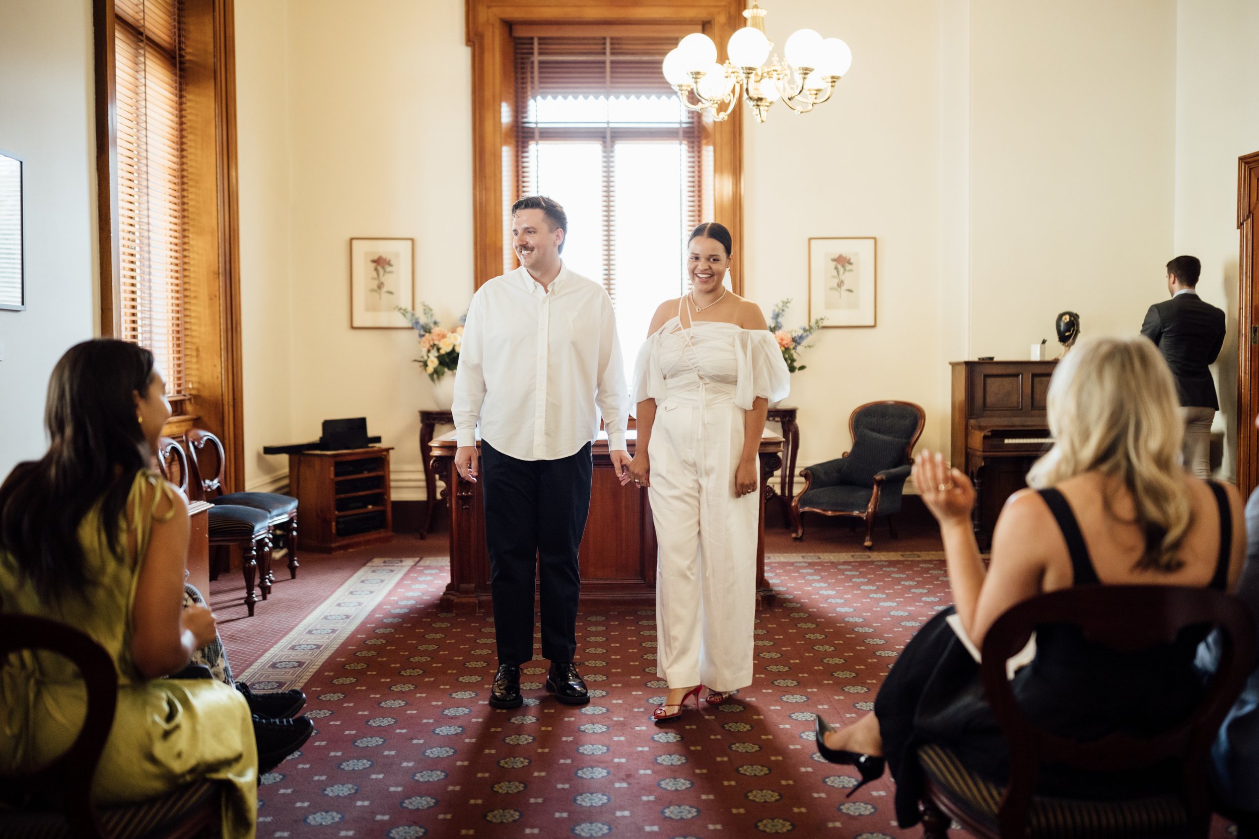 Amerley and Luke, Panama Dining Room, VIC Wedding