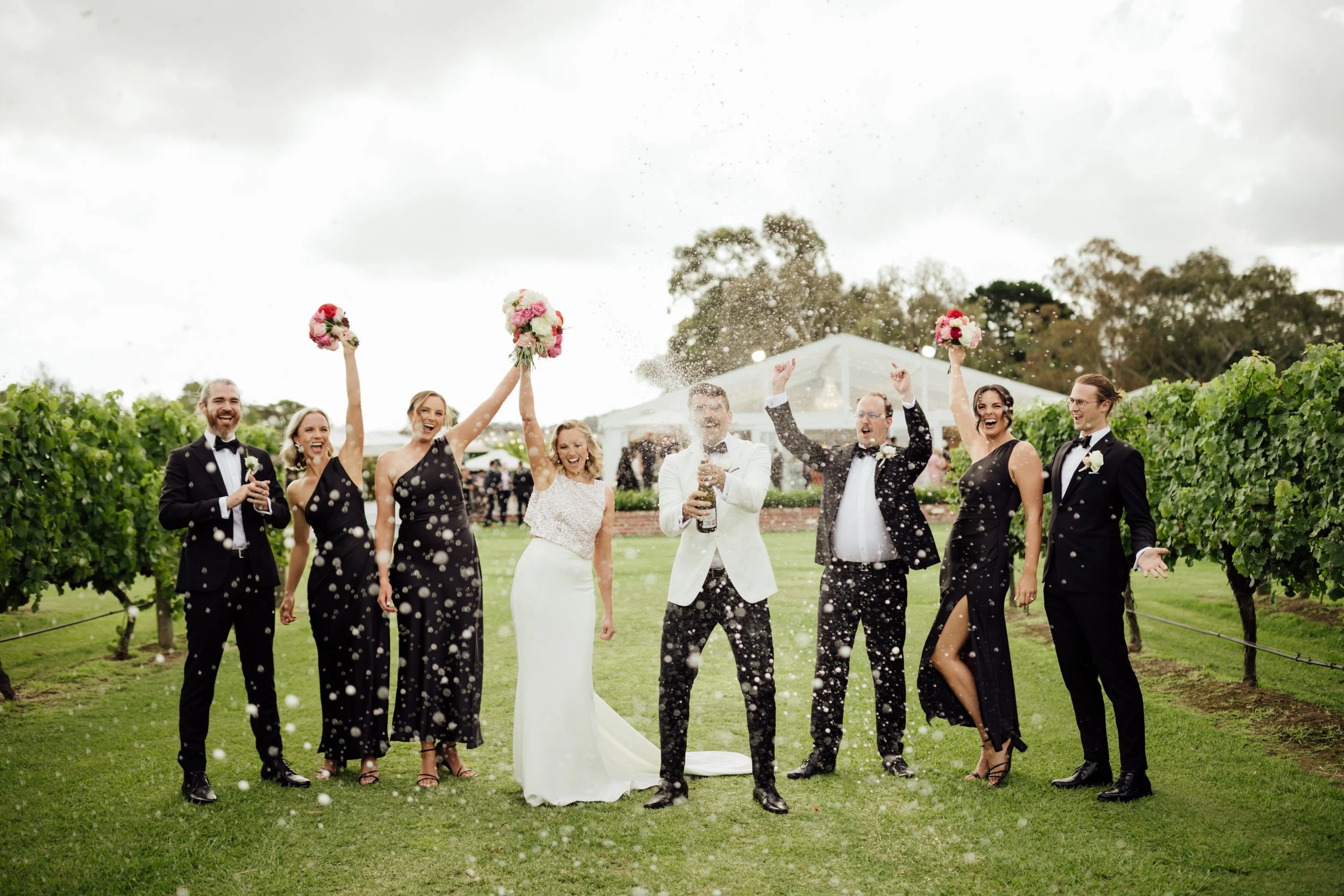 Julia and Dan, Acacia Ridge Winery, VIC Wedding
