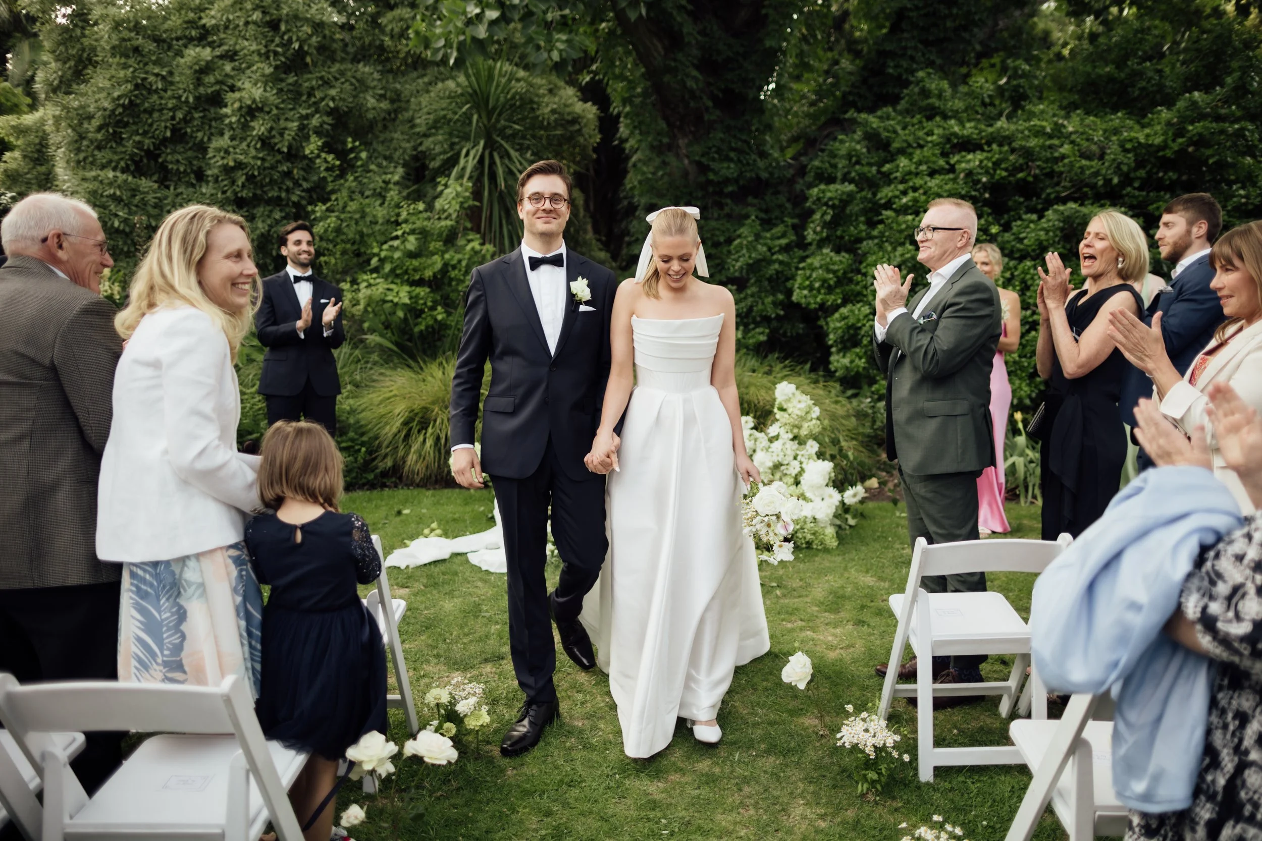 Madeline and Jack, Gardens House, VIC Wedding