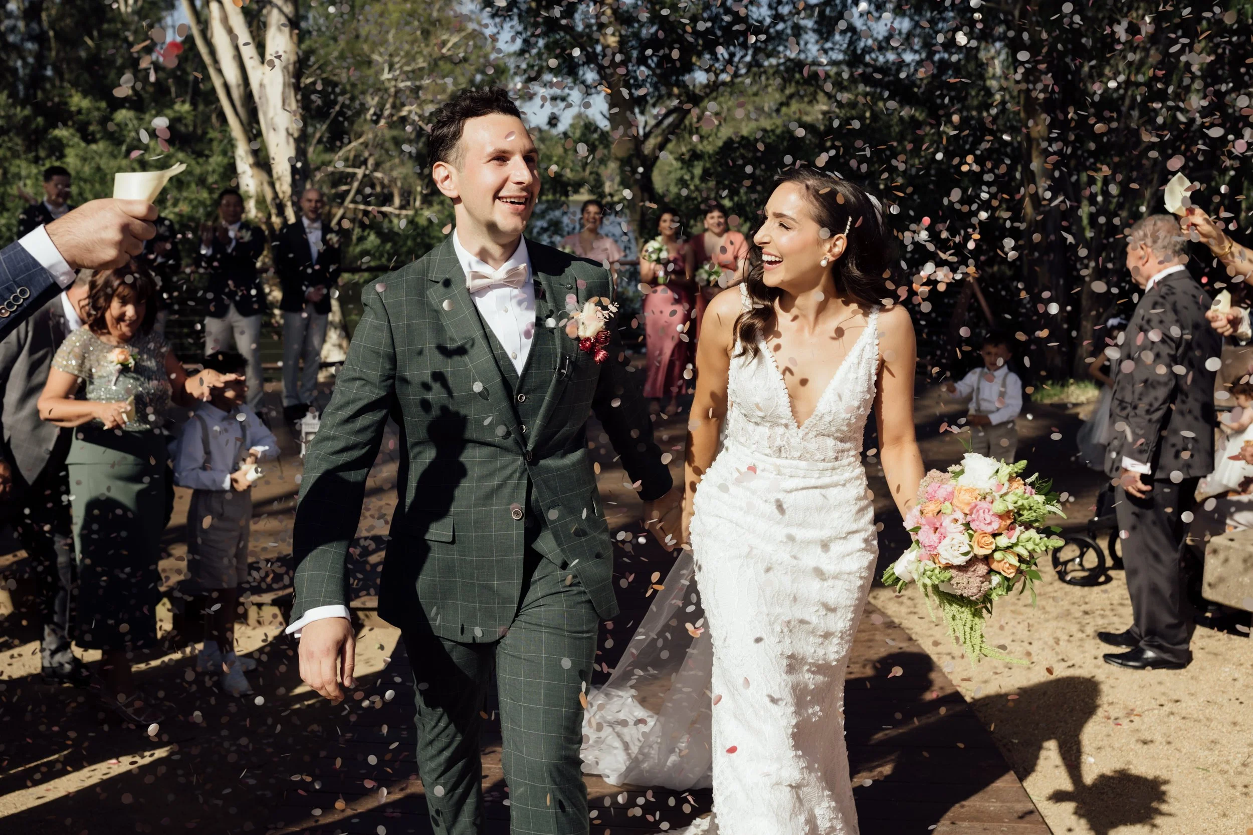 Denise and Jordy, Mitchelton Wines, VIC Wedding