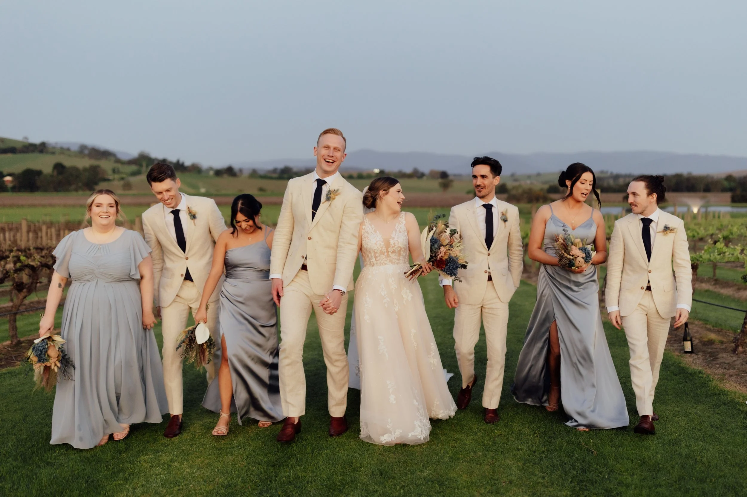 Sarah &amp; James, Acacia Ridge Winery,VIC Wedding