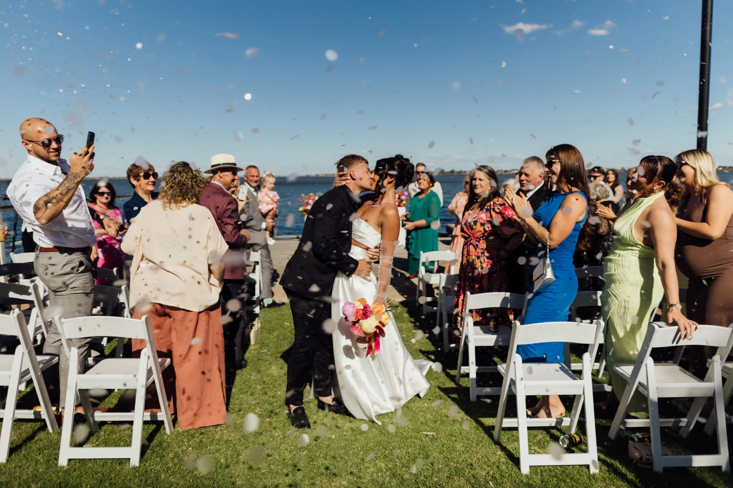 Jordan and Jesse, Blacksmith Provedore, Mulwala, NSW Wedding