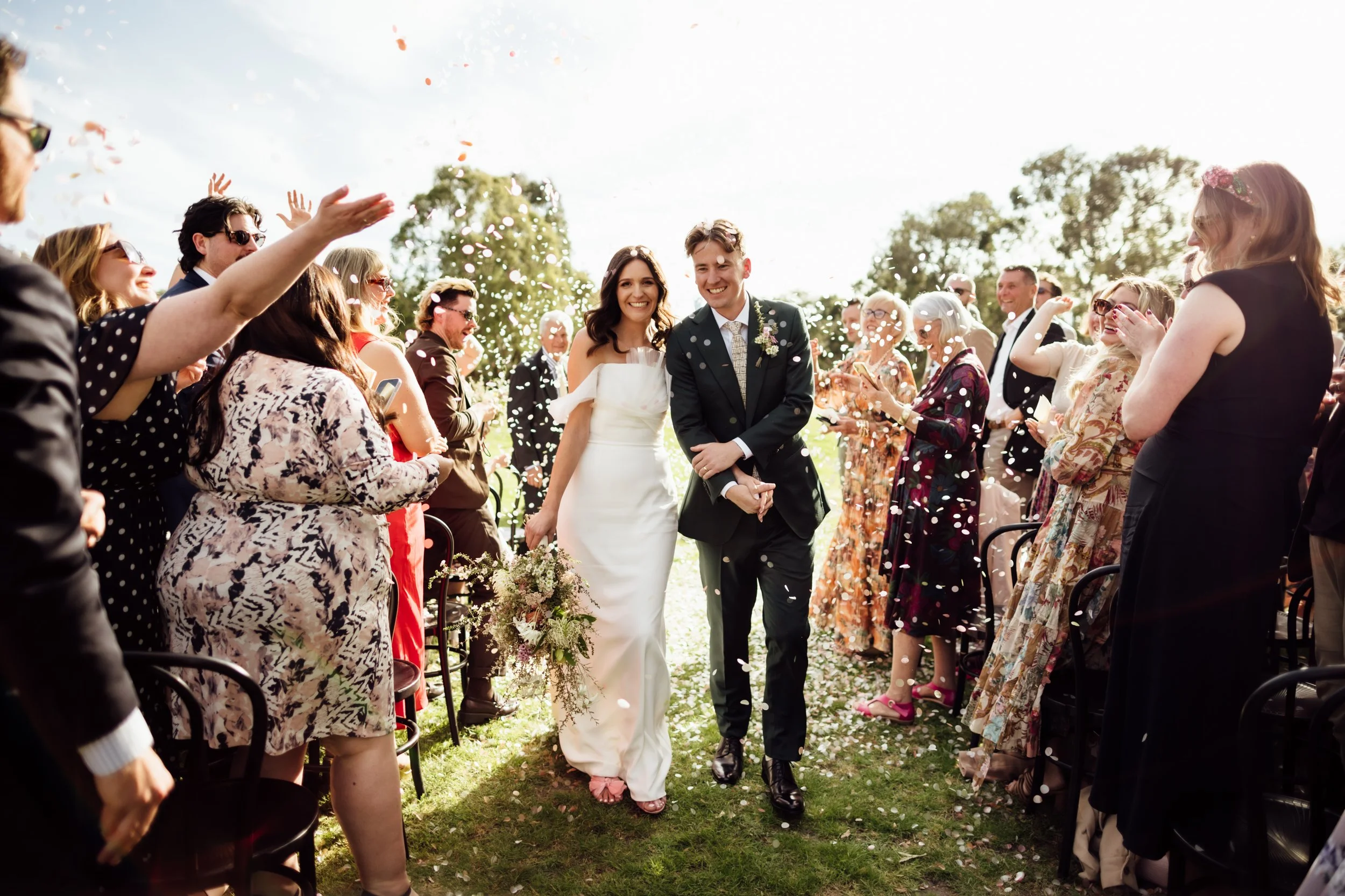 Imogen &amp; Devon, Studley Grounds, VIC Wedding