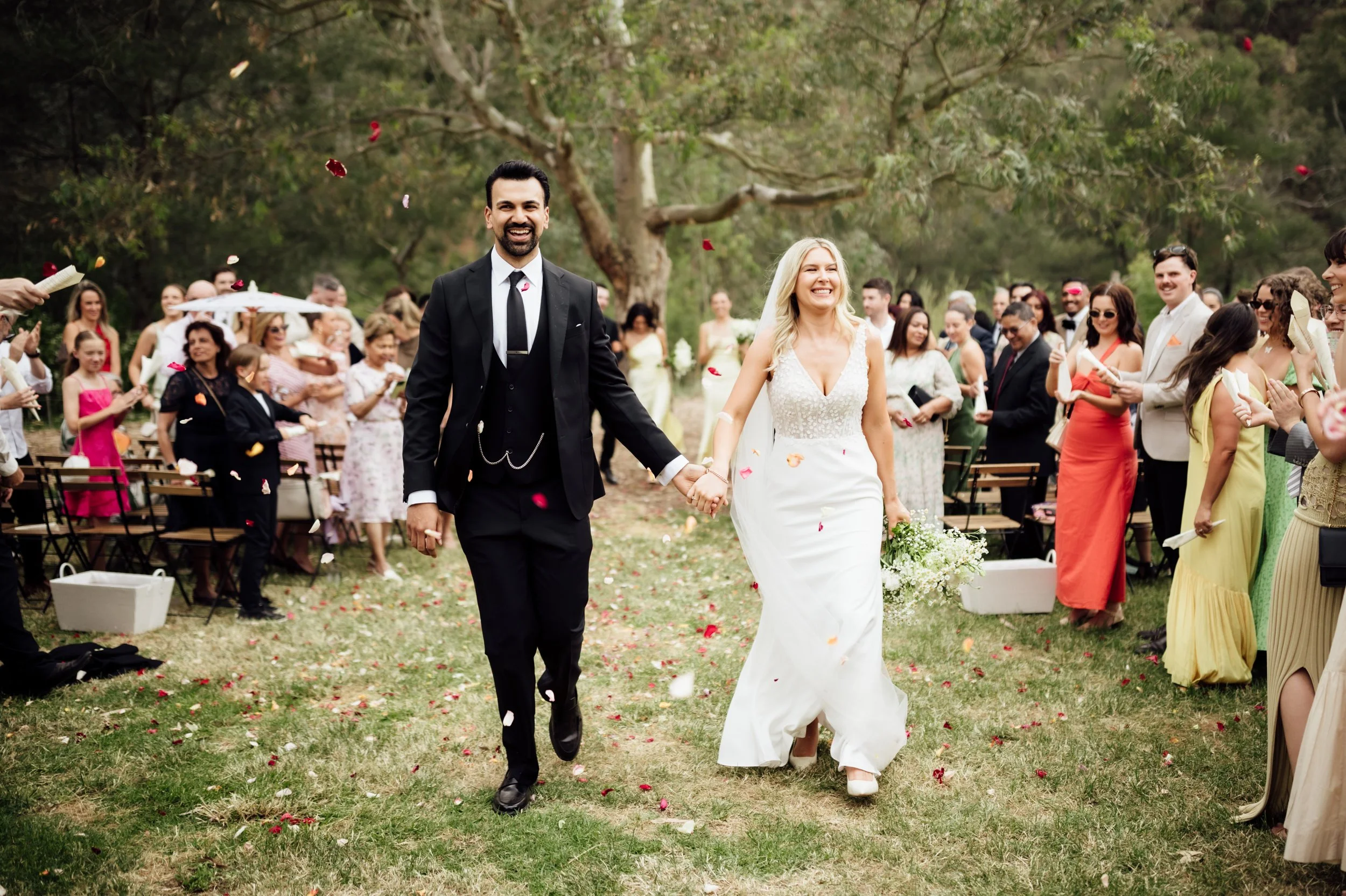 Emily and Andrew, 	Collingwood Children's Farm, VIC Wedding