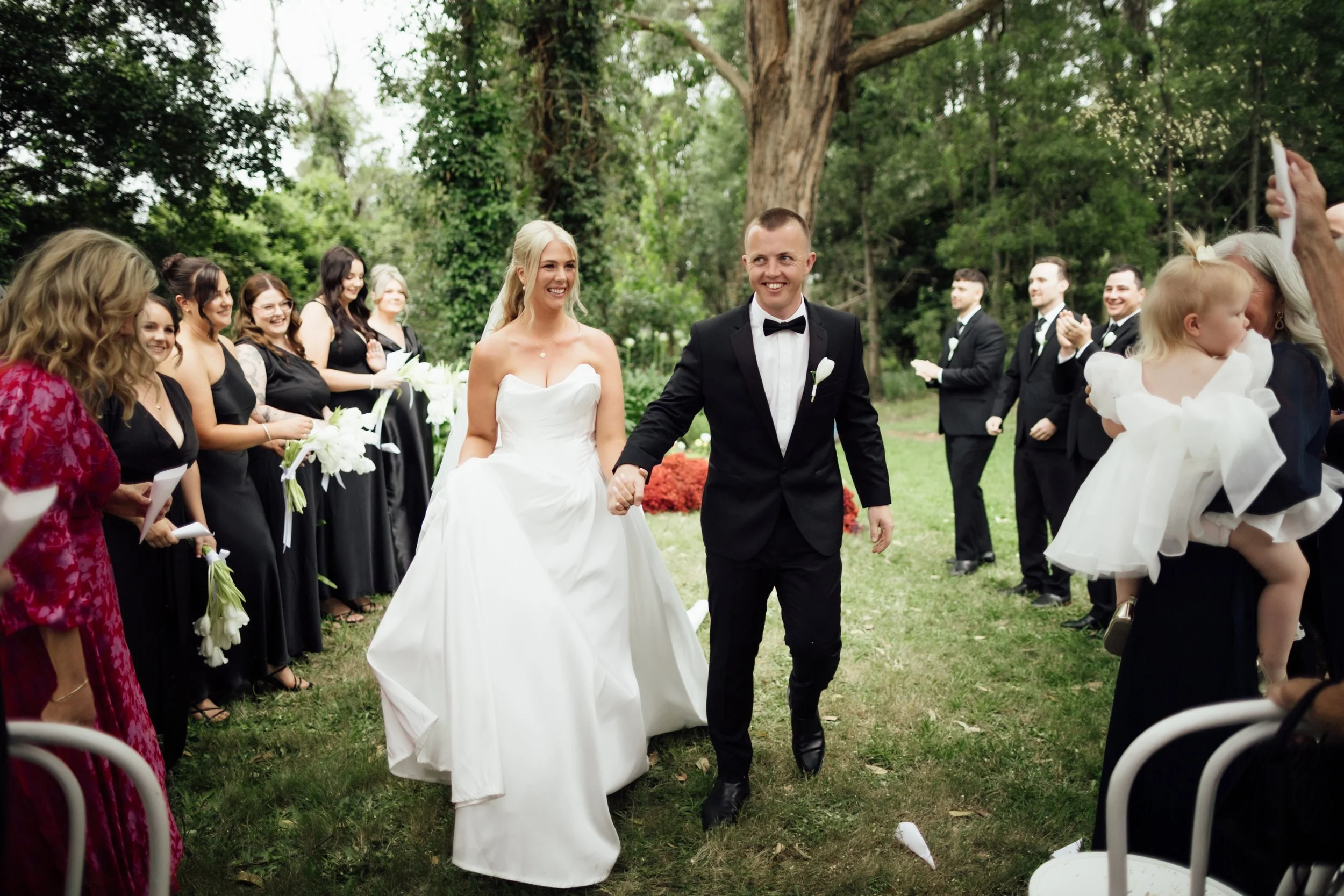 Ally and Matt, Upwey Private Property, VIC Wedding