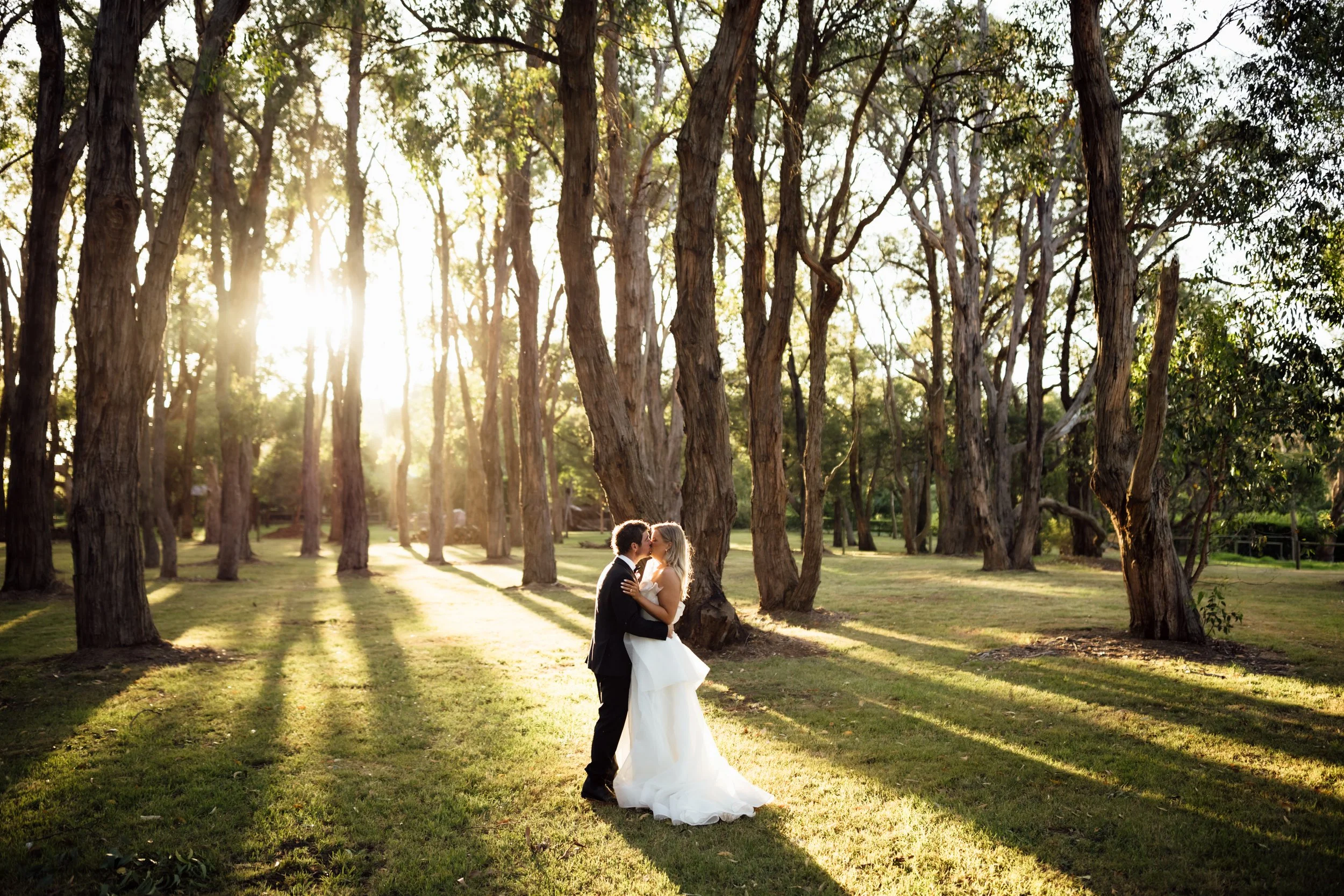 Leah and Flynn, Merricks Private Property, VIC Wedding