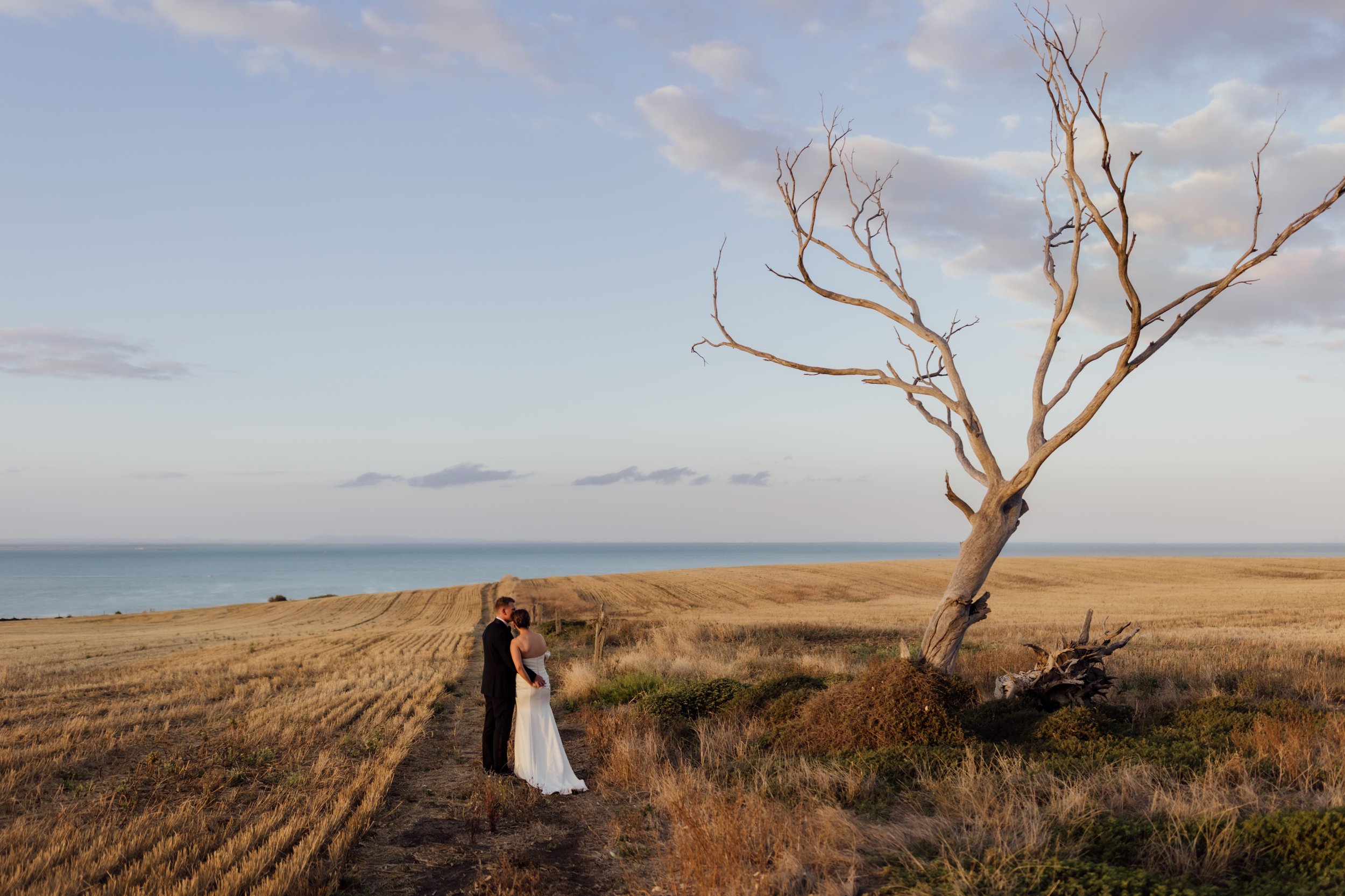 Prue and Seb, BAIE Wines, VIC Wedding