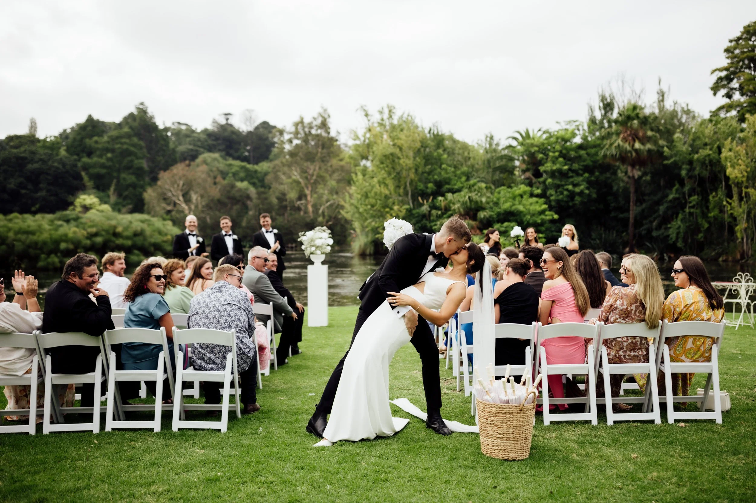 Zoe and Nick, The Terrace Botanic Gardens, VIC Wedding