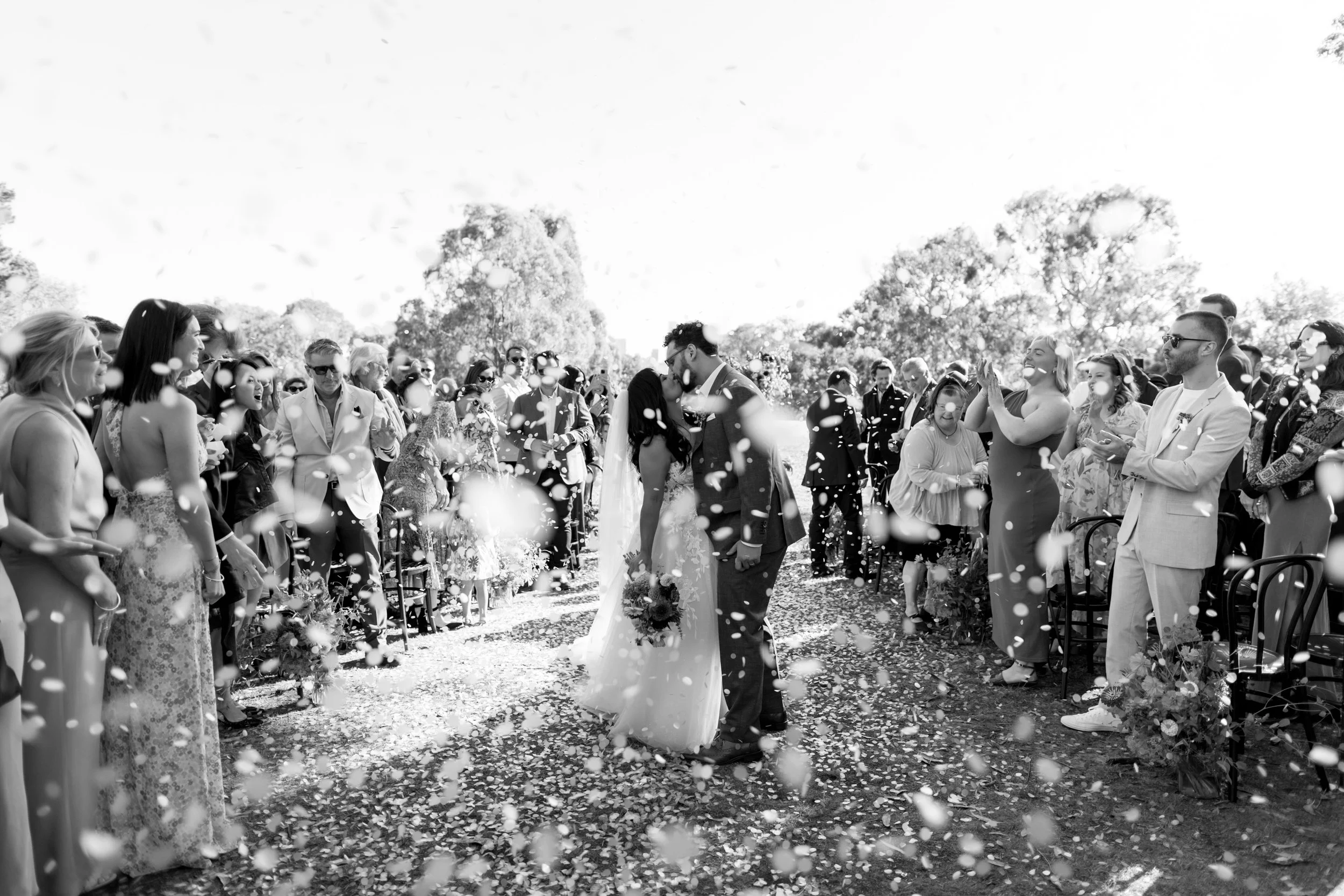 Coz and Yianni, Studley Grounds, VIC Wedding