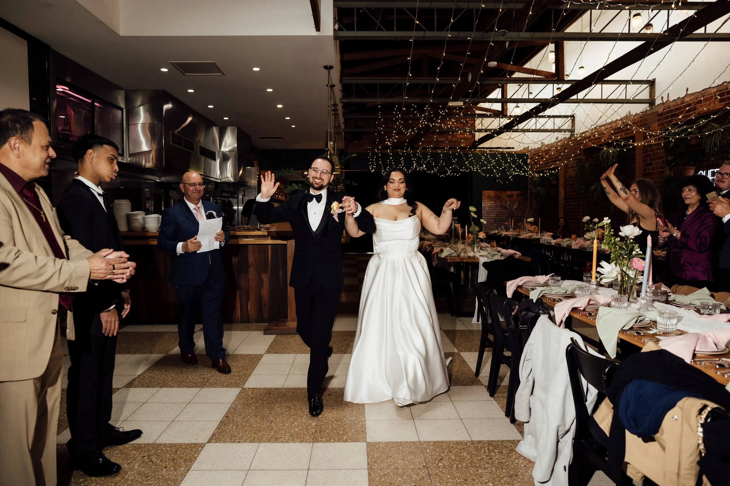 Jess and Andre, Post Office Hotel, Brunswick, VIC Wedding