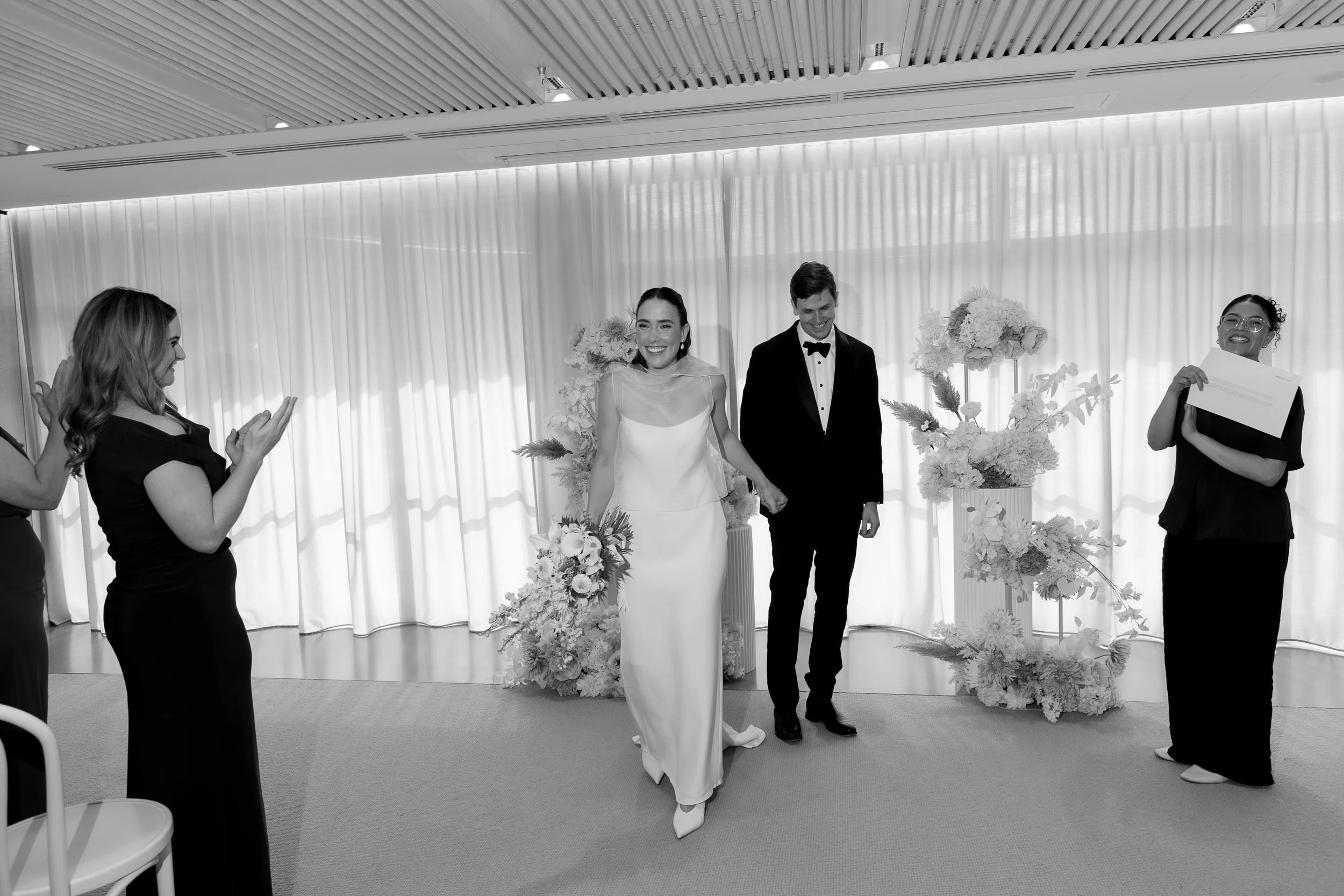 Erynn and Angus, Civico 47, Sydney Wedding